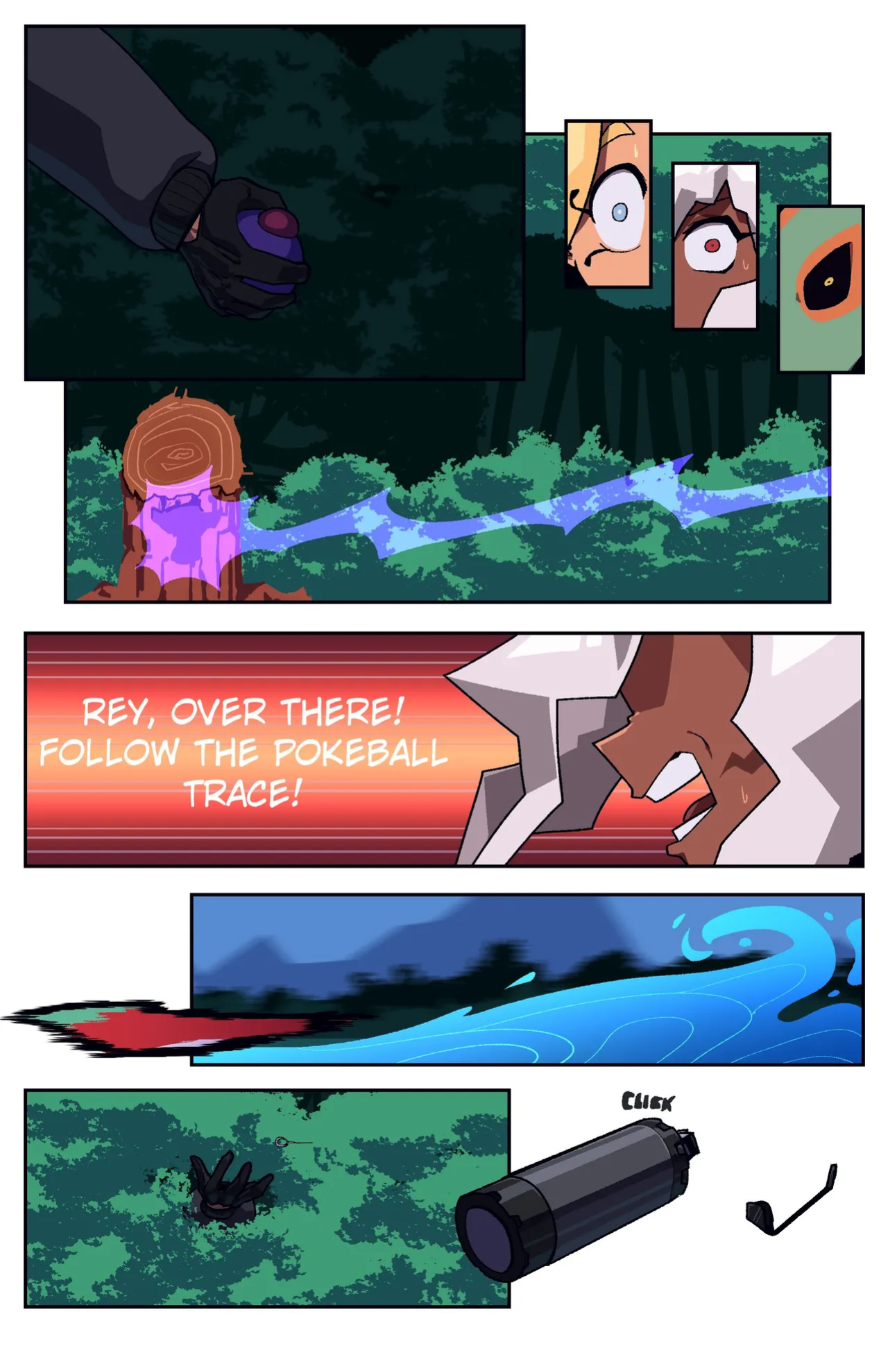 [Cuchuflin] Bug bite: Chapter 5, Roads (Pokemon)