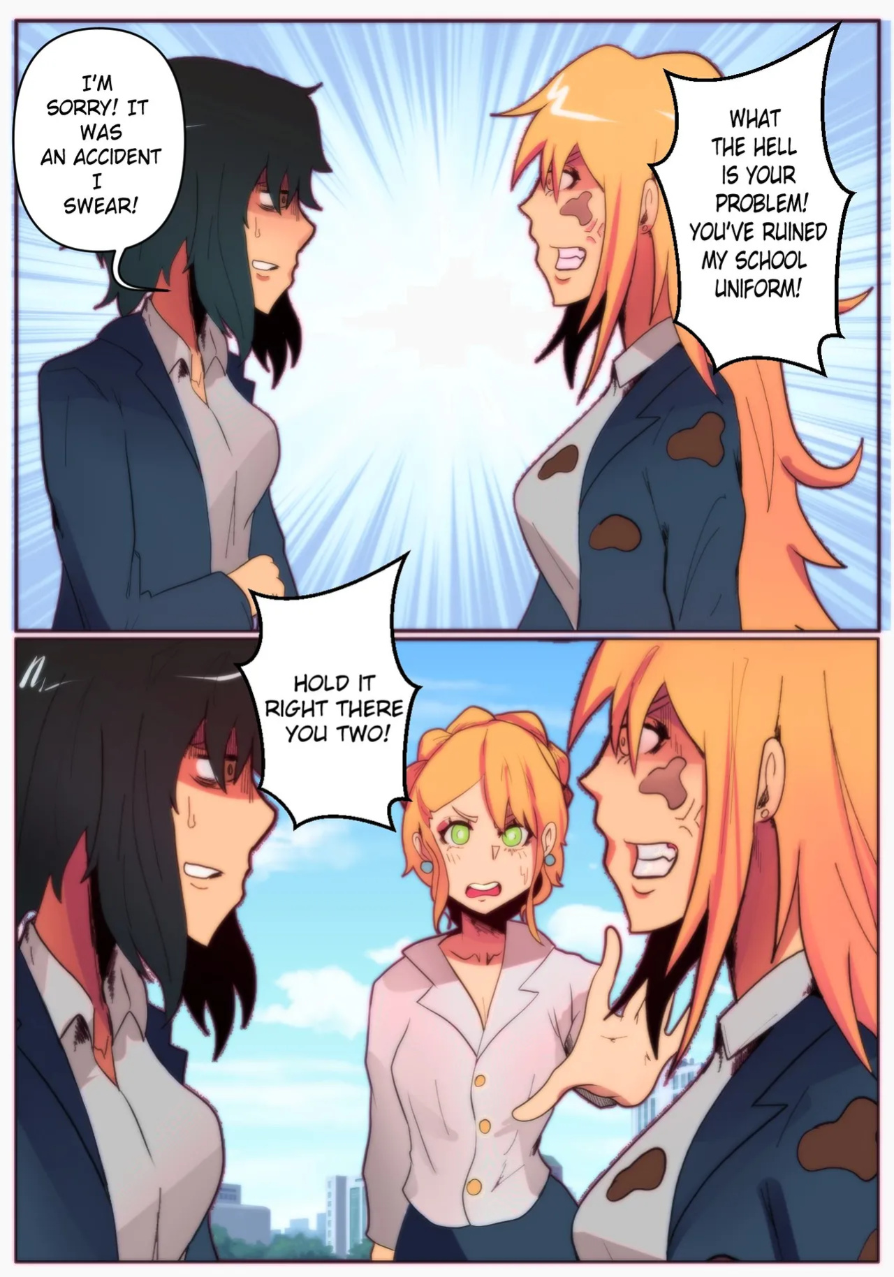 [SadBunners] It Was an Accident! / Izumi is Over Confident / Settling the Debt / Paying the Debts