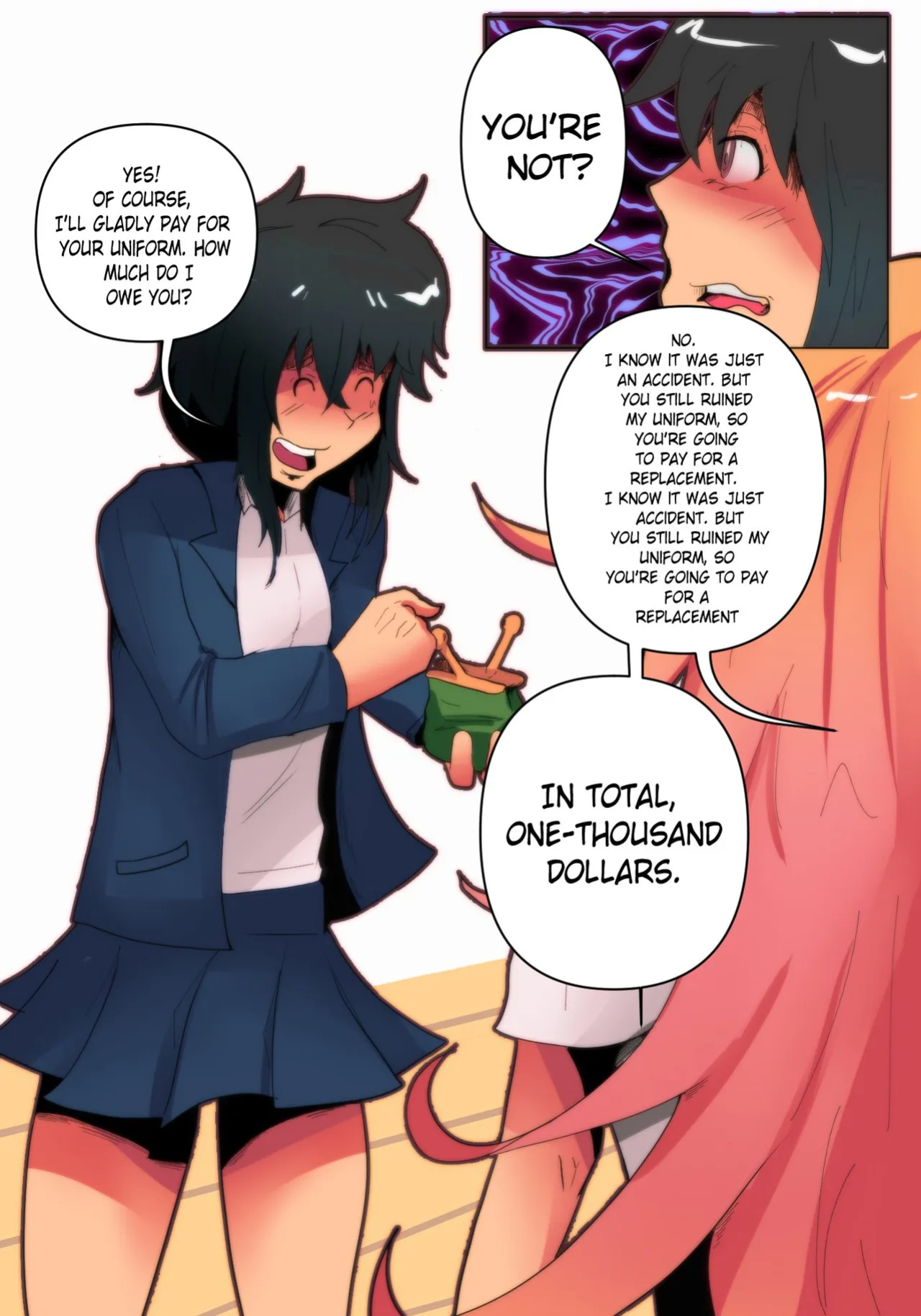 [SadBunners] It Was an Accident! / Izumi is Over Confident / Settling the Debt / Paying the Debts