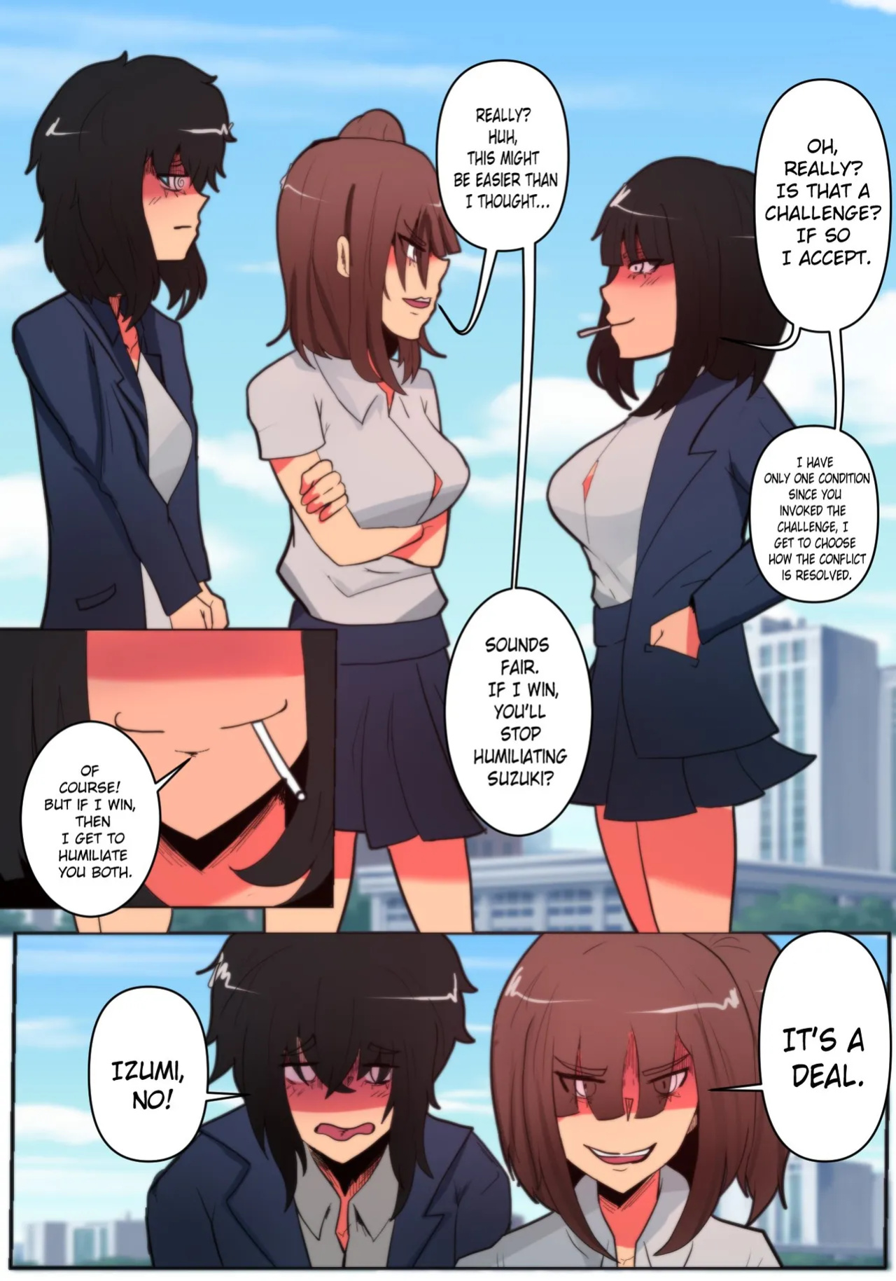 [SadBunners] It Was an Accident! / Izumi is Over Confident / Settling the Debt / Paying the Debts