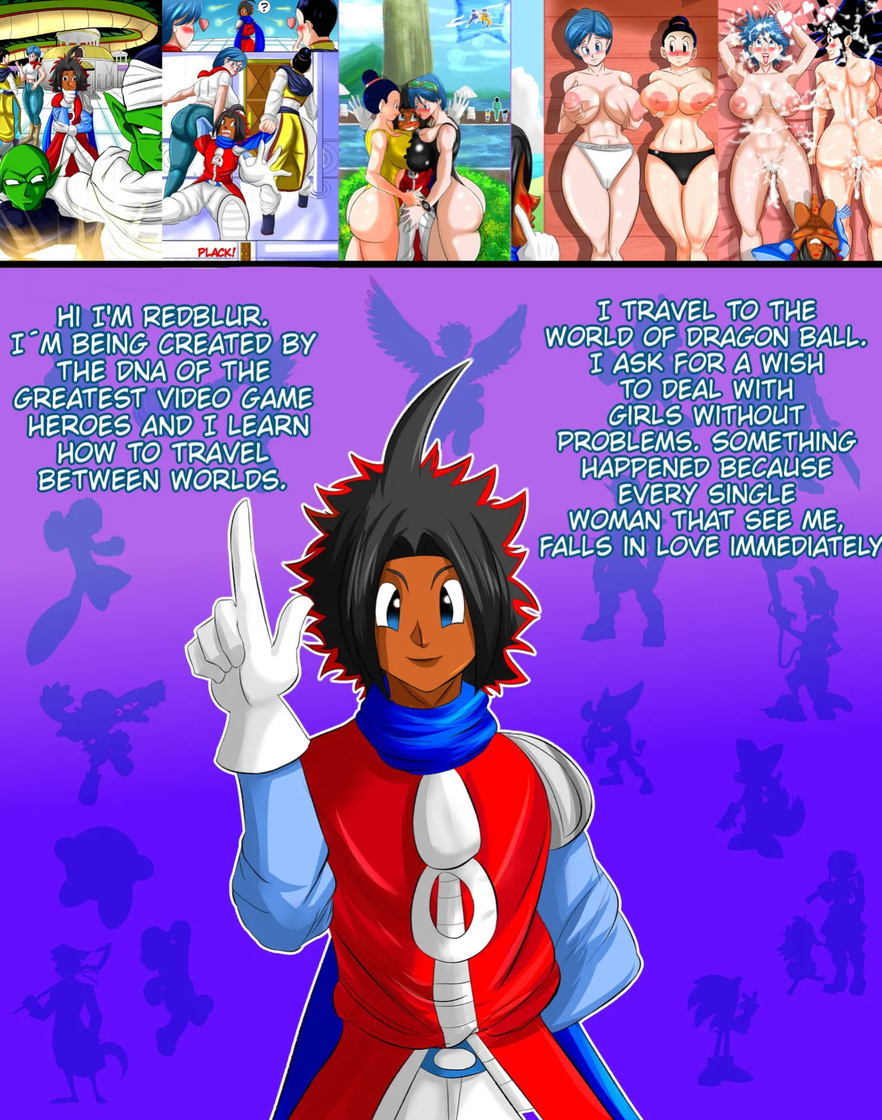 [GuyVanity] Redblur's Wish 2 (Dragon Ball Super)