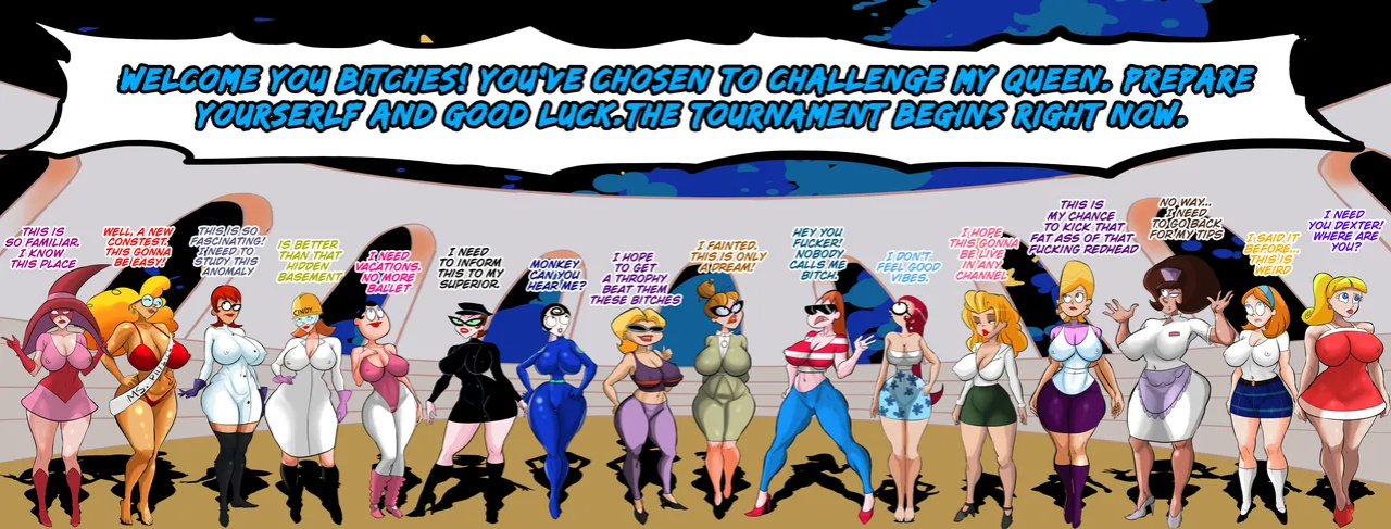 [GuyVanity] Rasslor Ultimate Catfight Tournament (Dexter's Laboratory)