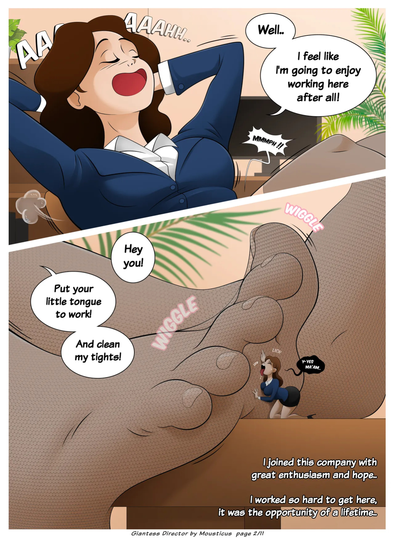 [Mousticus] Giantess Director (MiniComic)