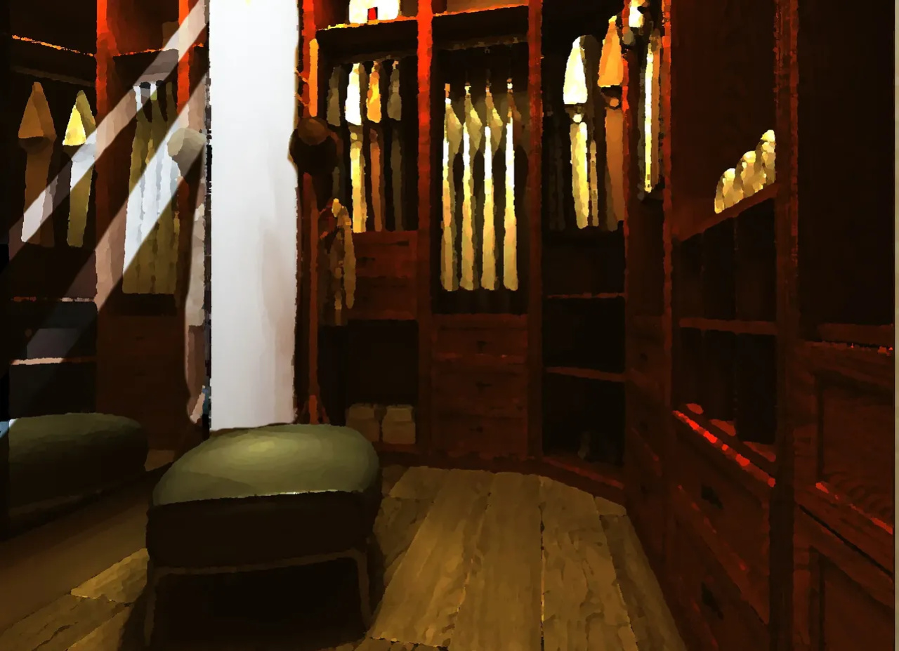 The smoke room