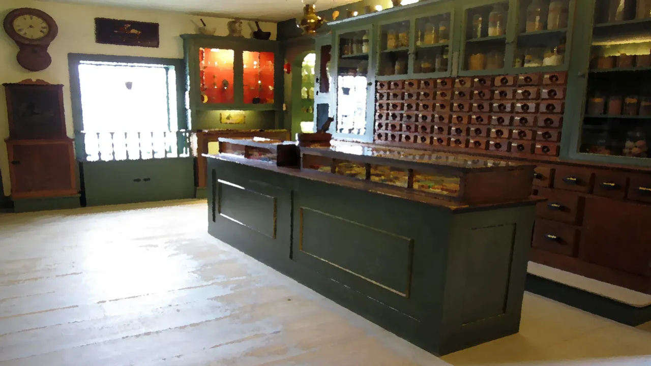 The smoke room