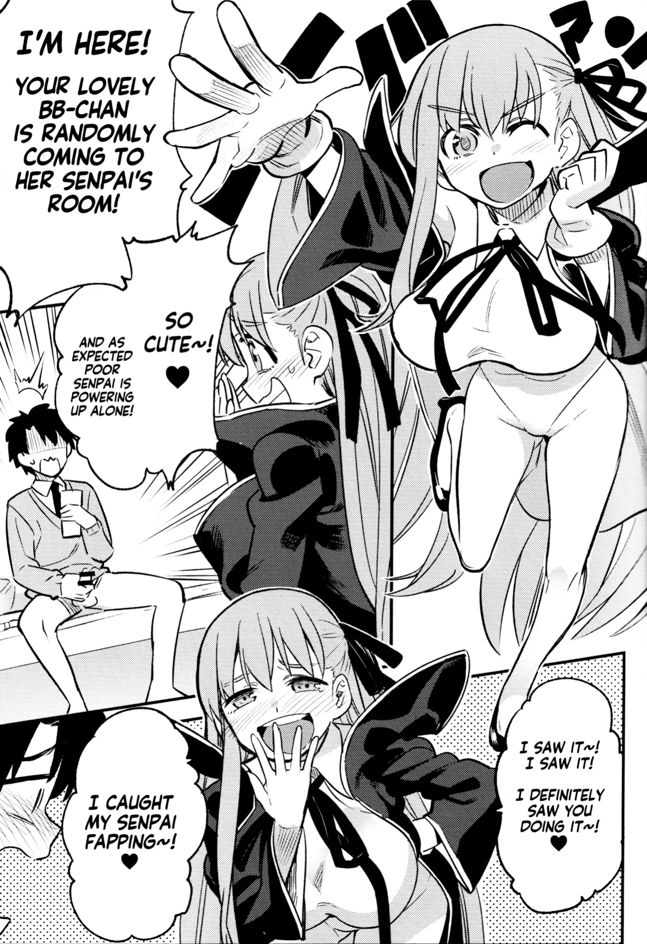 (C95) [774 House (774)] BB-chan ni Waraware Baka ni Sarenagara Shiko Shiko no Otetsudai o Sarete Saru Mitai ni Koshi Heko Heko shite Buzama Mudashasei Saserarechau Hon | The book where BB-Chan gave me humiliating fapping assistance and forced me to cum in