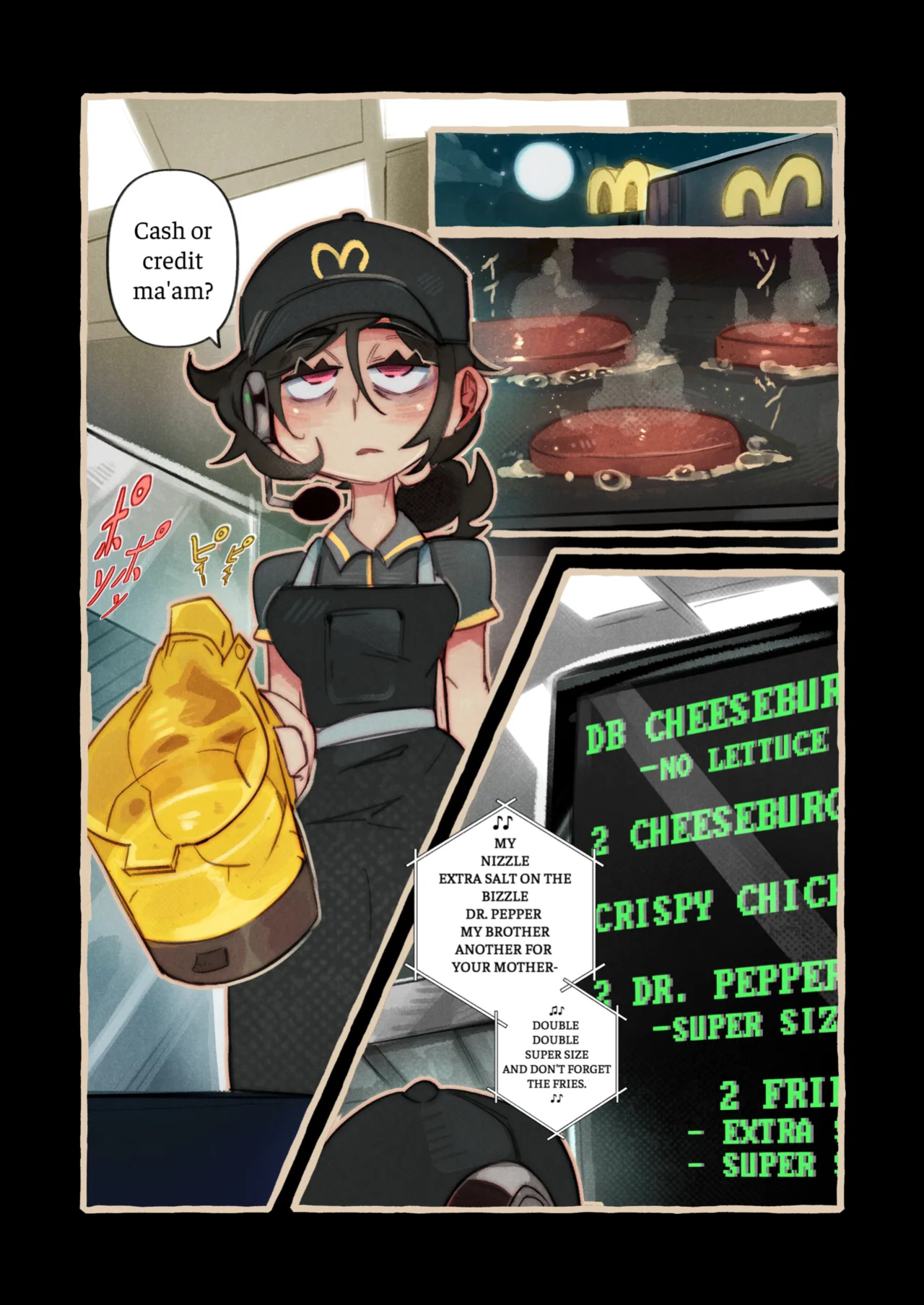 [DisabledFetus] Mrs. Graves roleplay sex - Goth Cougar and Tired Femboy 1 & 2 (The Coffin of Andy and Leyley)