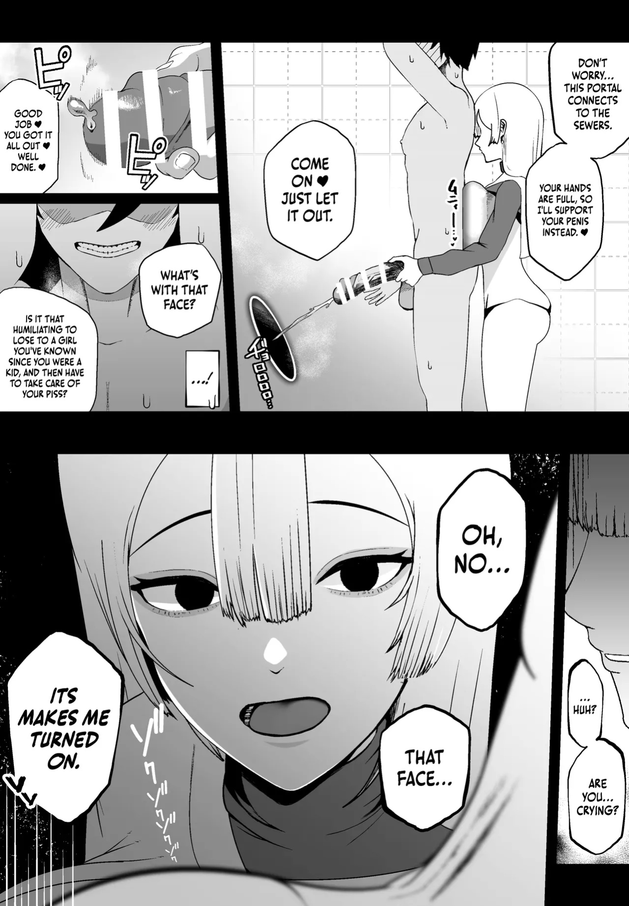 [Ikinuki.] Taisetsu na Tsuma ga Iru noni...... 10-Kai Shasei Shinai to Derenai Heya de Kinkyuu Boukensha no Elite Osananajimi ni Okasarete Shimatta Hanashi