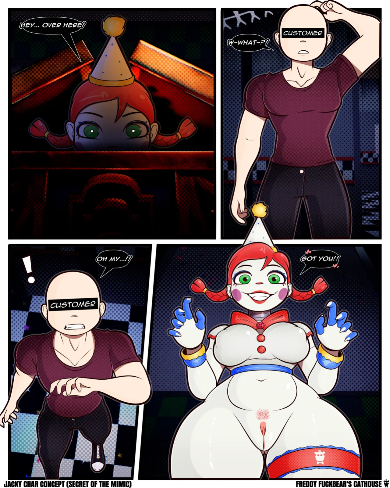 [KevWrite] Comic Strips (Five Nights at Freddy's)