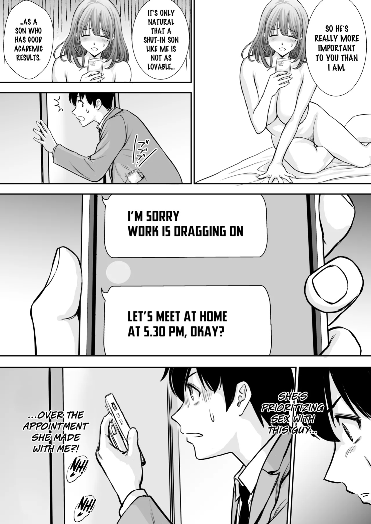 [Tarobaumu] Boku no Kaa-chan ga Hikikomori Neet Debu Aniki no Seishori Onaho ni Natteita Hanashi | [Tarobaumu] My Mother is My Fat Shut-in Older NEET Brother's Sex Relief Onahole [Rinruririn]
