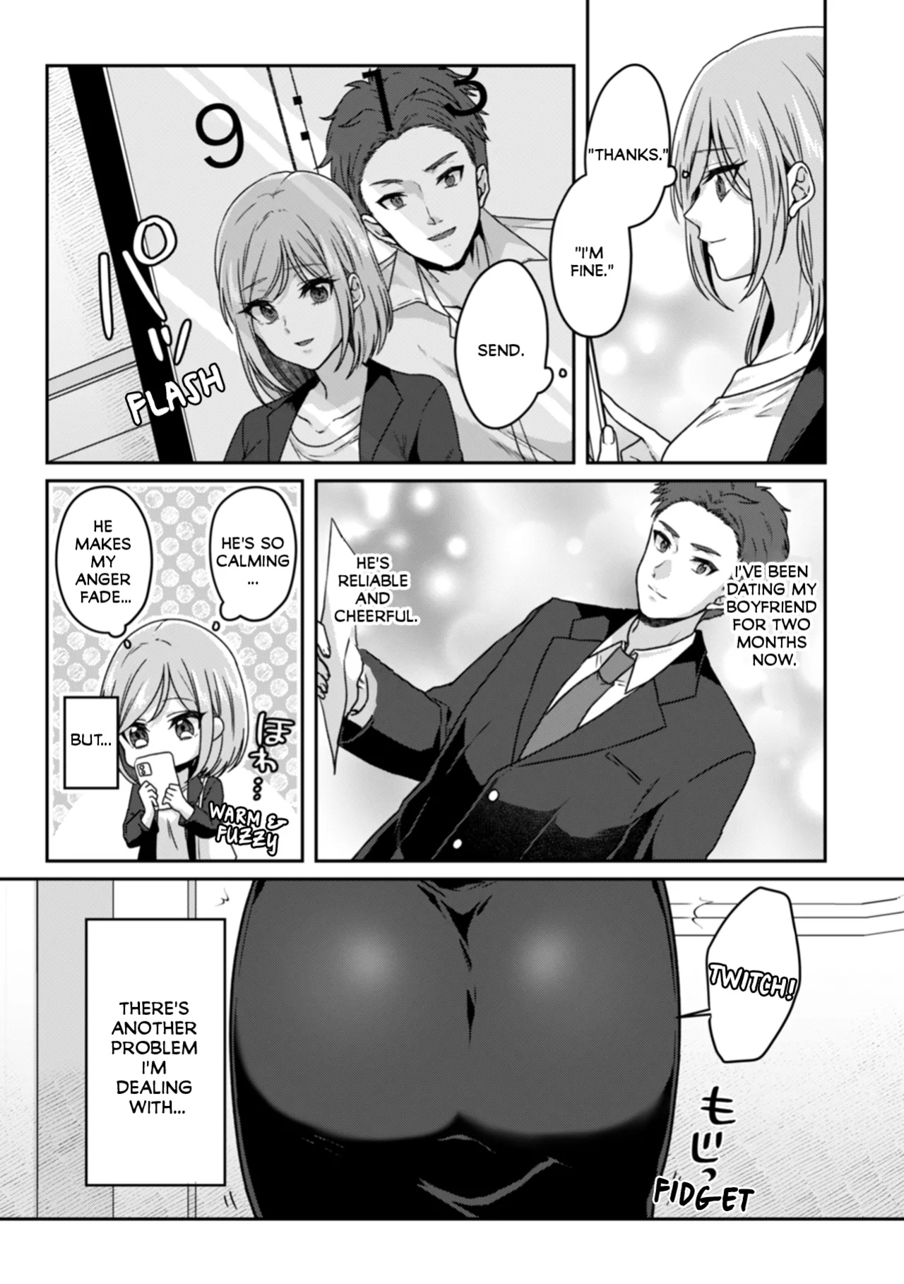 [Kinagi Rea] Manin Densha de Shikkin Sunzen!? Chikan Danshi no Ijiwaru na Yubi de Ikasare Tsuzuketa OL | Almost Pissing on a Crowded Train?! #1-16