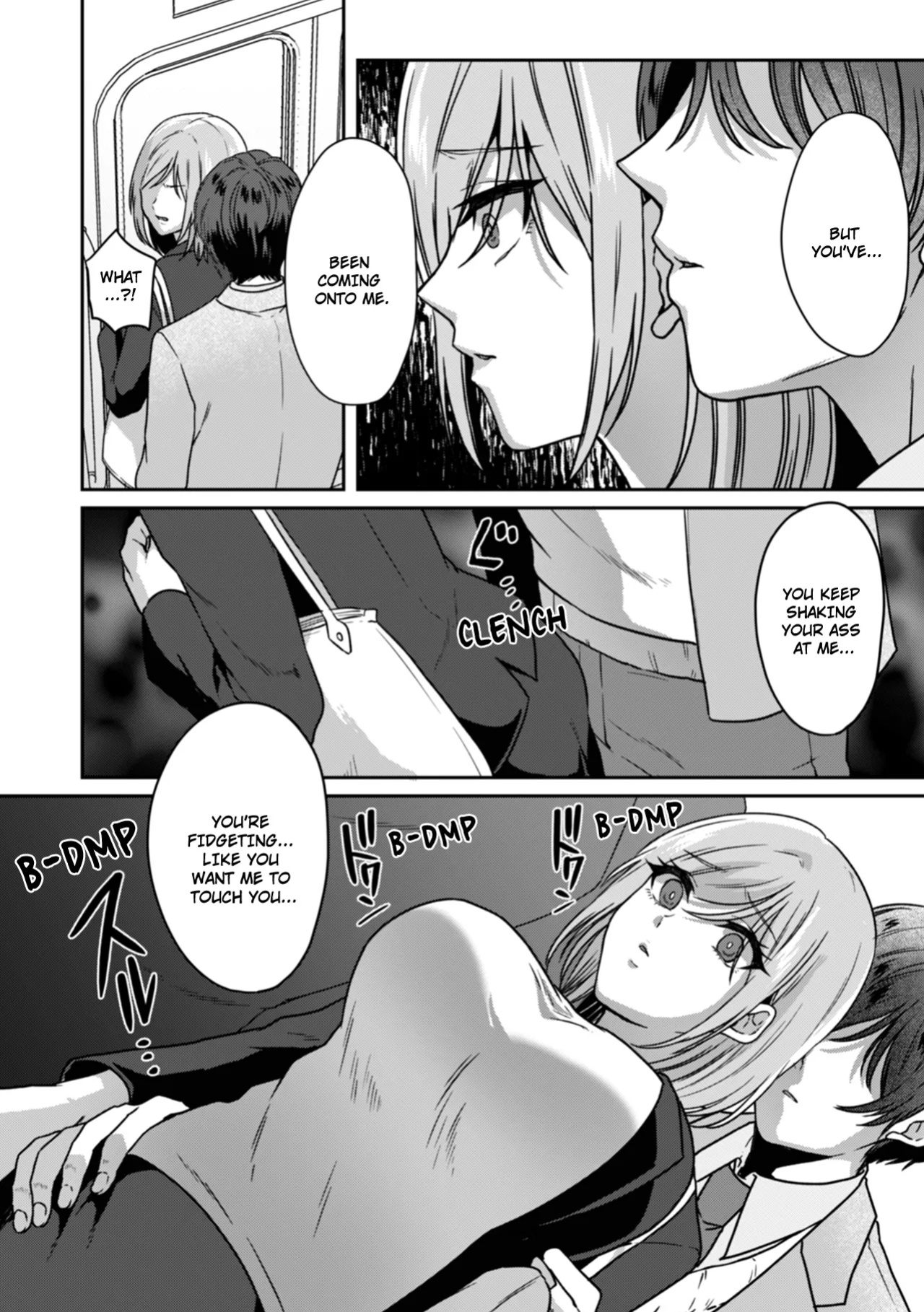 [Kinagi Rea] Manin Densha de Shikkin Sunzen!? Chikan Danshi no Ijiwaru na Yubi de Ikasare Tsuzuketa OL | Almost Pissing on a Crowded Train?! #1-16