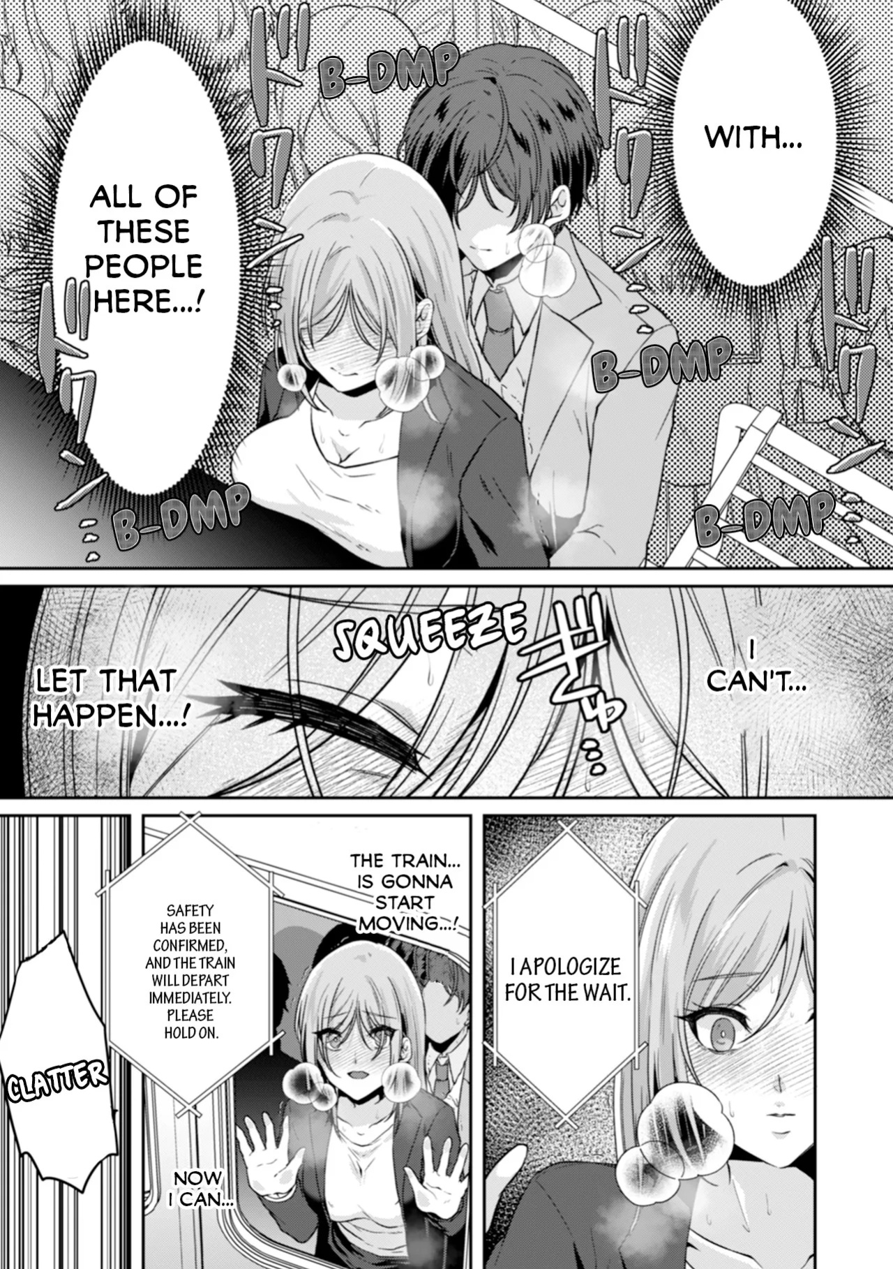 [Kinagi Rea] Manin Densha de Shikkin Sunzen!? Chikan Danshi no Ijiwaru na Yubi de Ikasare Tsuzuketa OL | Almost Pissing on a Crowded Train?! #1-16