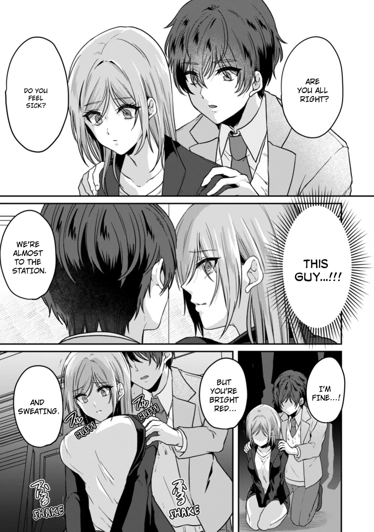 [Kinagi Rea] Manin Densha de Shikkin Sunzen!? Chikan Danshi no Ijiwaru na Yubi de Ikasare Tsuzuketa OL | Almost Pissing on a Crowded Train?! #1-16