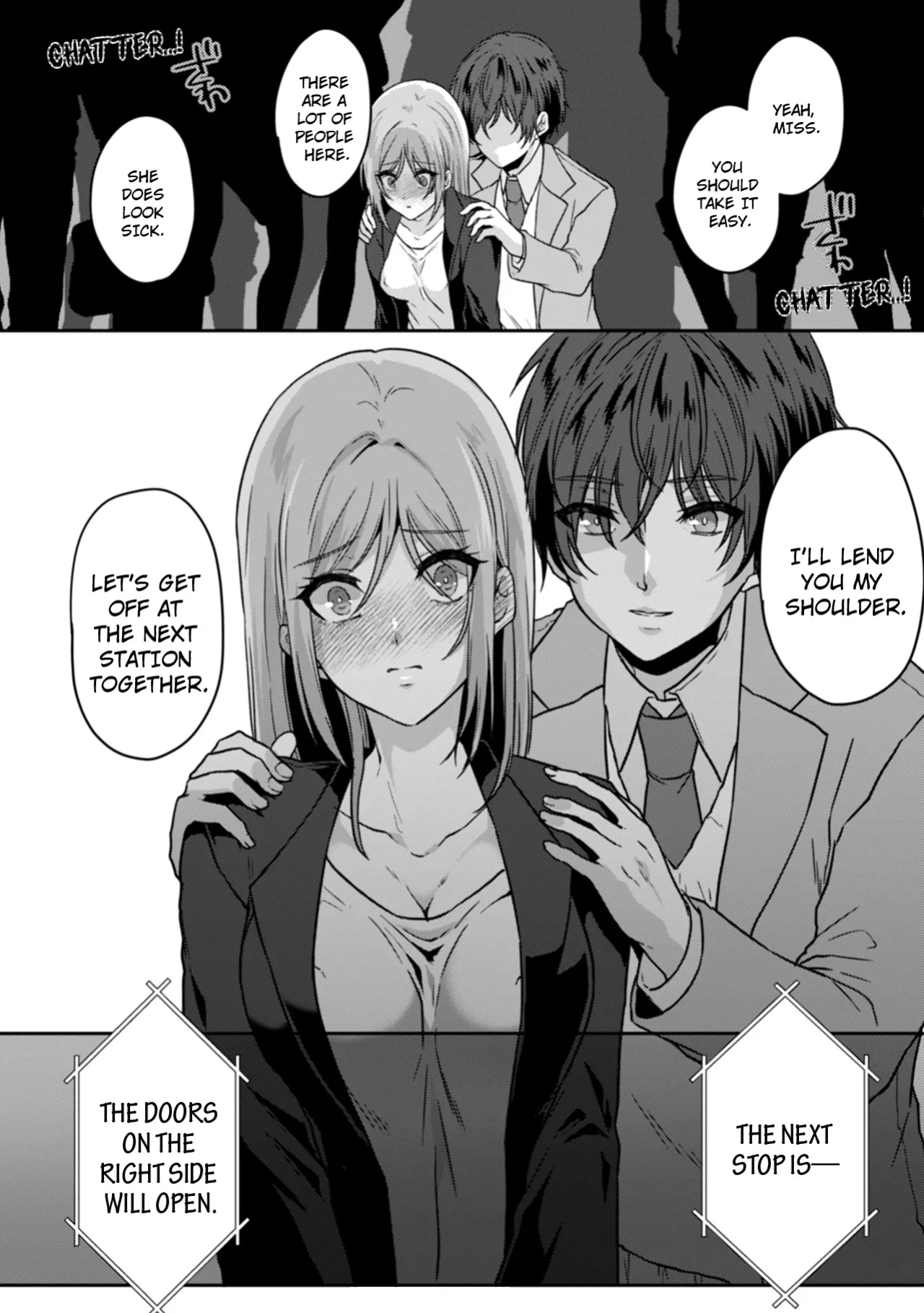 [Kinagi Rea] Manin Densha de Shikkin Sunzen!? Chikan Danshi no Ijiwaru na Yubi de Ikasare Tsuzuketa OL | Almost Pissing on a Crowded Train?! #1-16