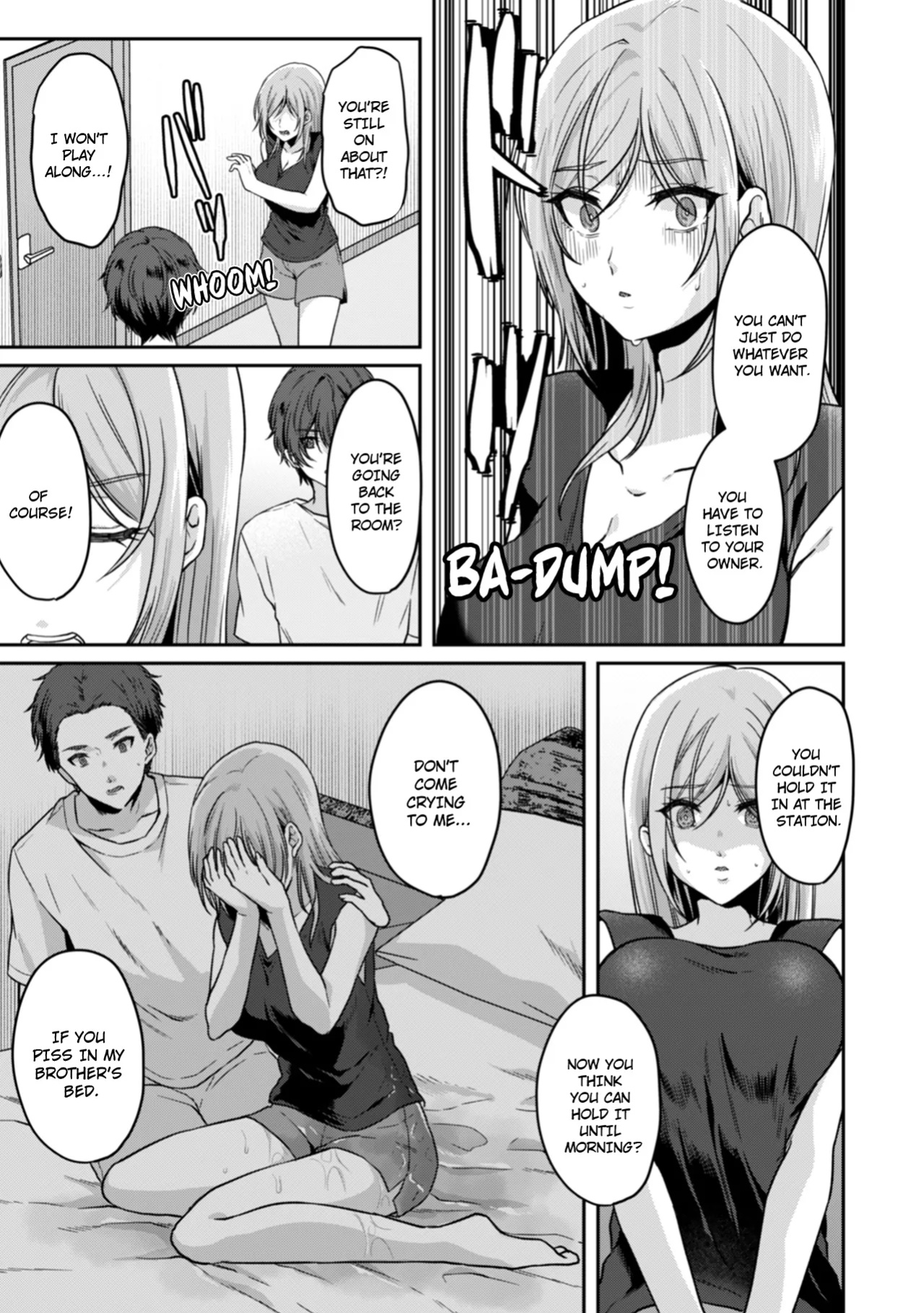 [Kinagi Rea] Manin Densha de Shikkin Sunzen!? Chikan Danshi no Ijiwaru na Yubi de Ikasare Tsuzuketa OL | Almost Pissing on a Crowded Train?! #1-16
