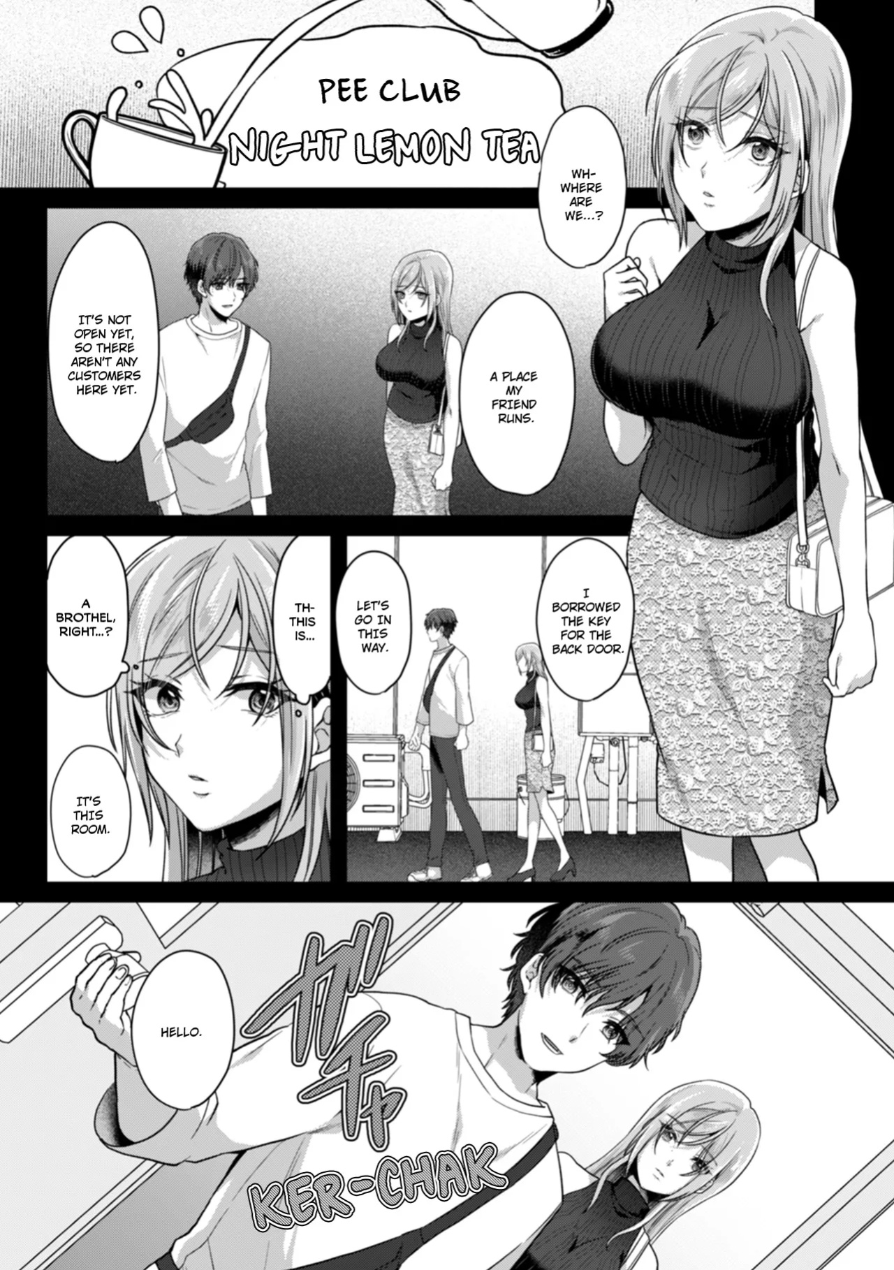 [Kinagi Rea] Manin Densha de Shikkin Sunzen!? Chikan Danshi no Ijiwaru na Yubi de Ikasare Tsuzuketa OL | Almost Pissing on a Crowded Train?! #1-16