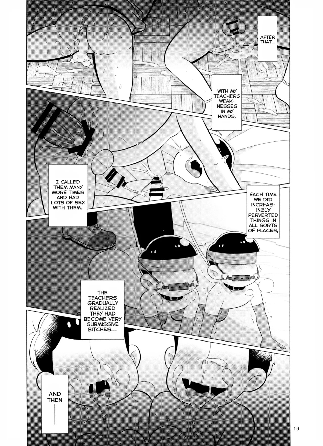 [Usohappyaku (Otori)] Bitch Pig Slave Senseis (Osomatsu-san)