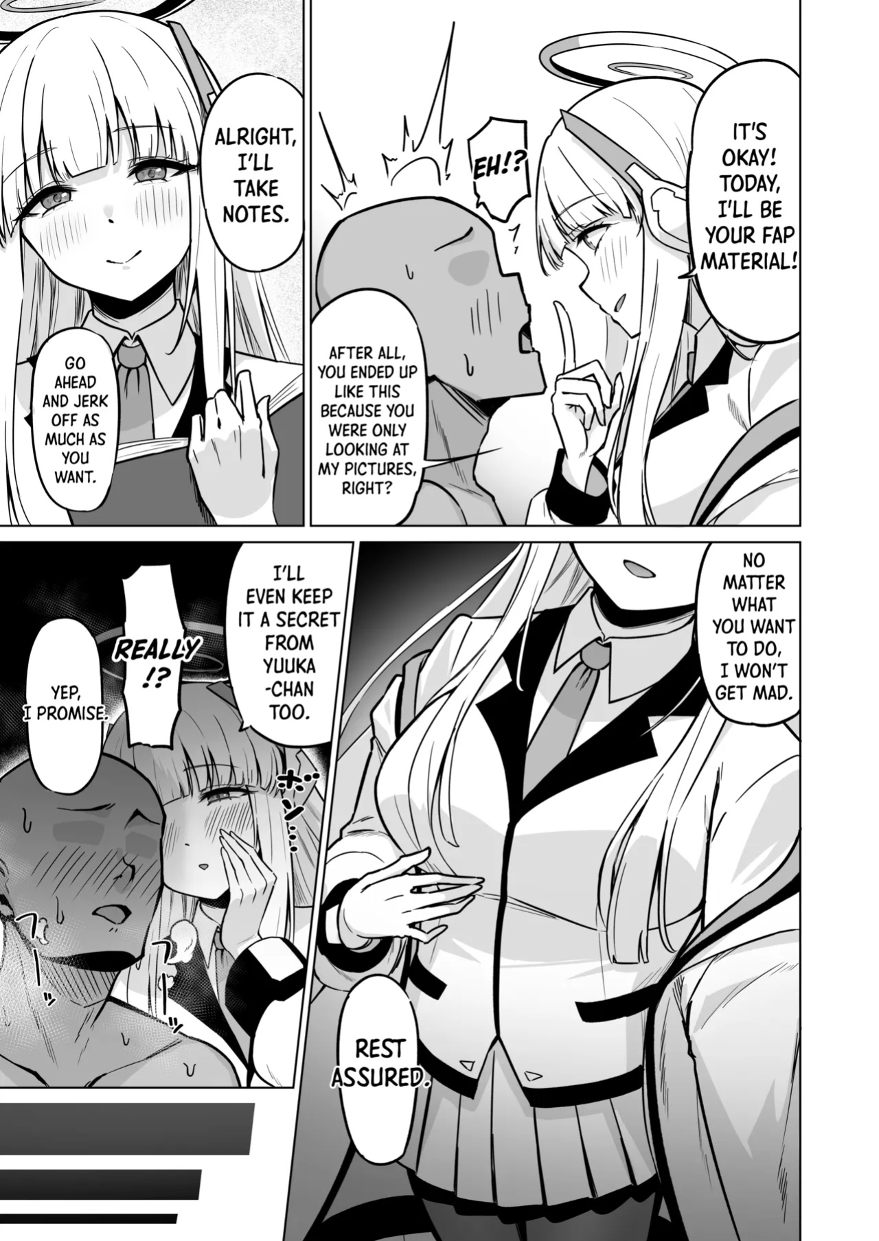 [Nanaya (Nao)] Ushio Noa wa Kiroku suru Dake | Ushio Noa’s Private Records (Blue Archive) [Shiro Translation]