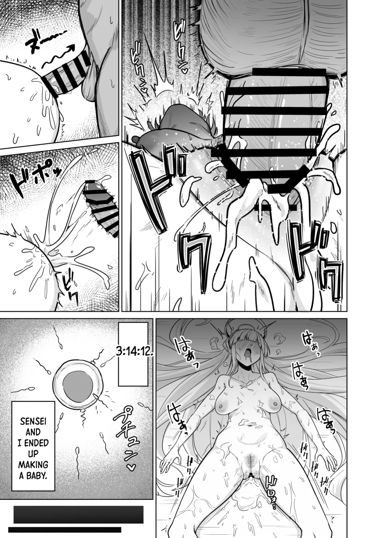 [Nanaya (Nao)] Ushio Noa wa Kiroku suru Dake | Ushio Noa’s Private Records (Blue Archive) [Shiro Translation]