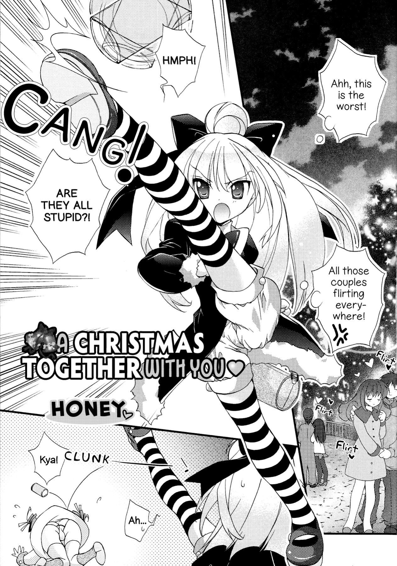 [Honey] Christmas wa Anata to Futari de | A Christmas Together With You (Futanari Excellent! 3) [Kimerin]