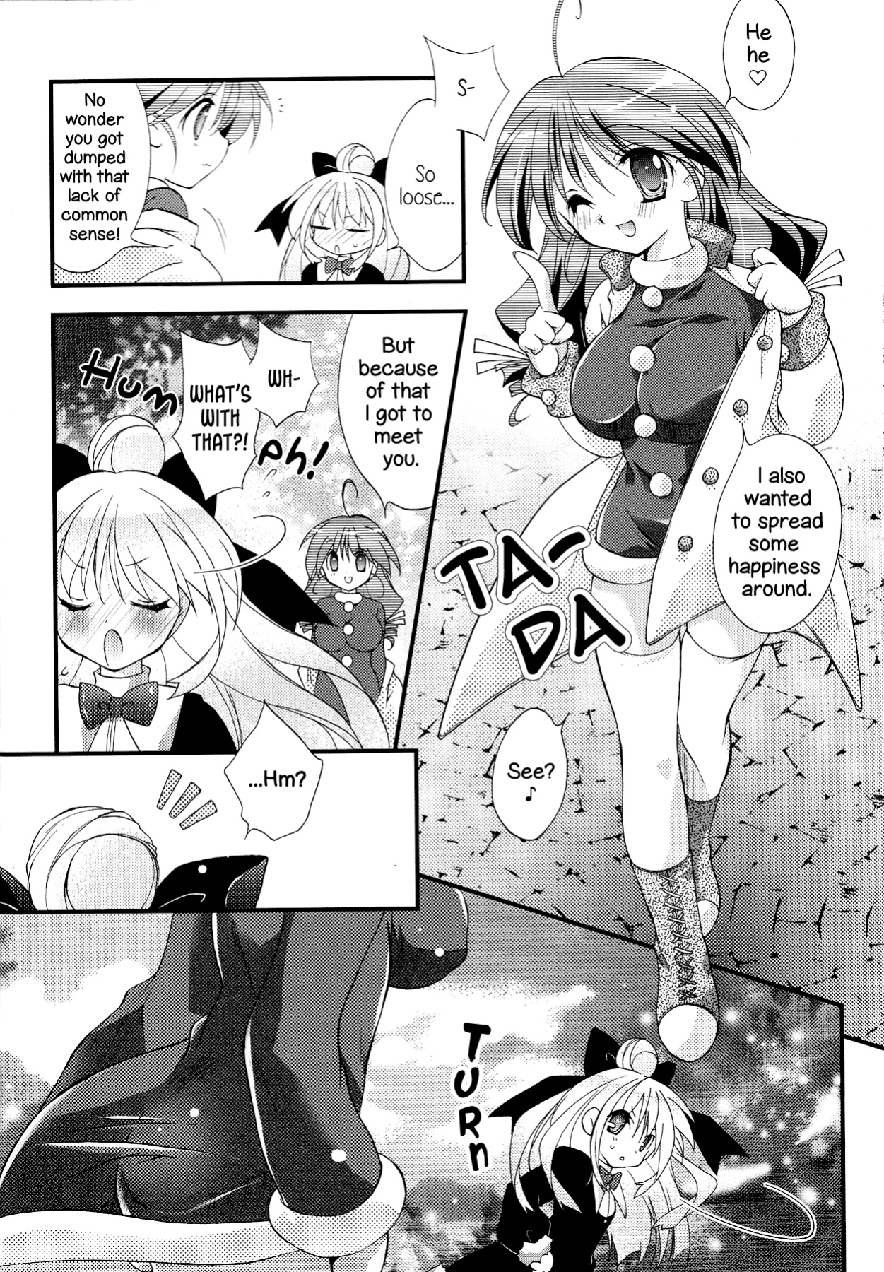 [Honey] Christmas wa Anata to Futari de | A Christmas Together With You (Futanari Excellent! 3) [Kimerin]