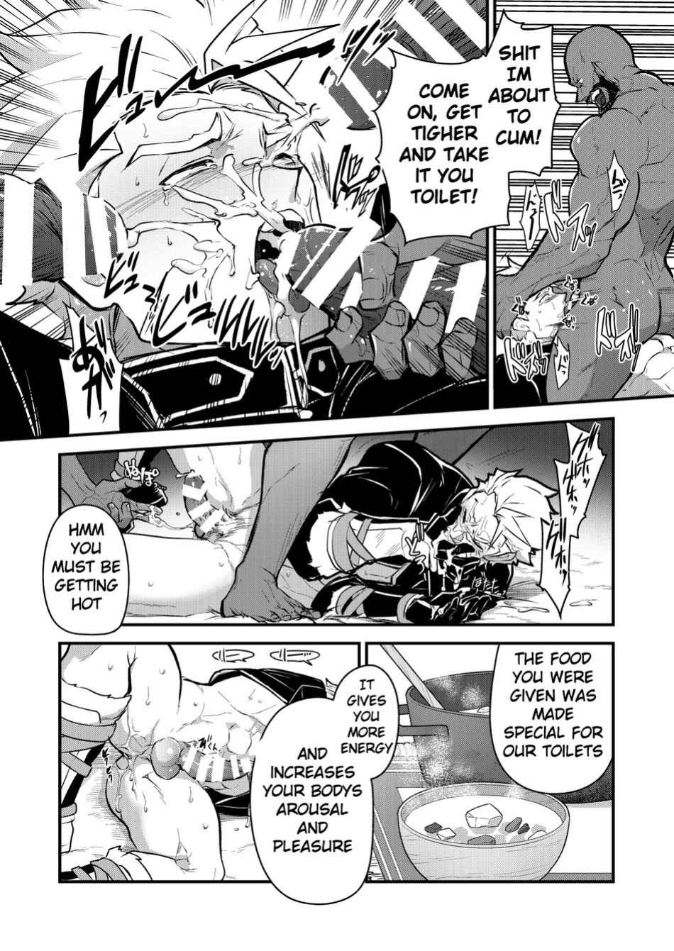 [Seii Daishougun (ITKZ)] Kurotetsu no Yado Seidorei e to Otsu Kenshi | The Black Iron Inn: A Story of a Swordsman Who Becomes a Sex Slave [Eng]