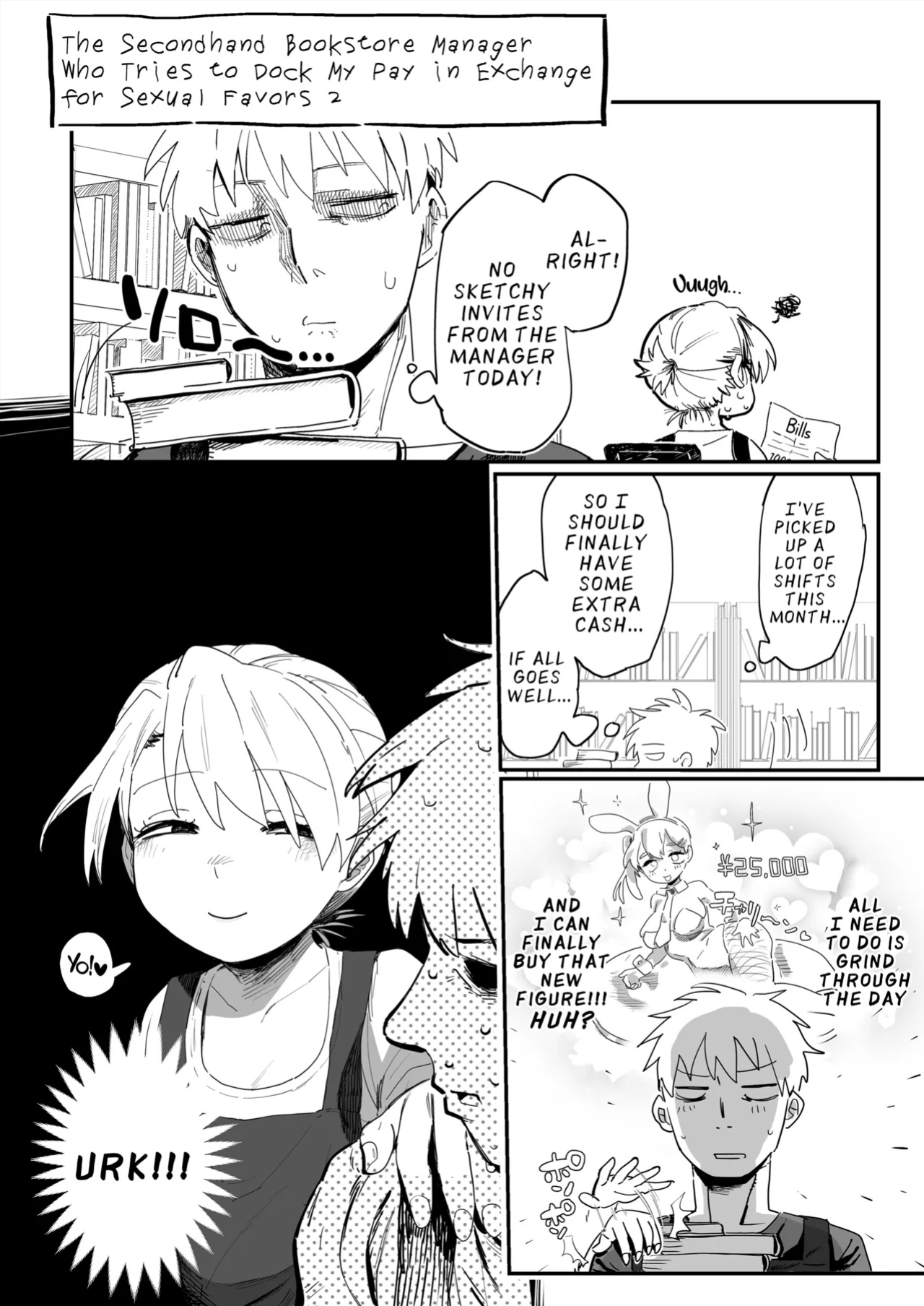 [Denki Neko (Toku)] Tenchou ga Etchi na Koto to Hikikae ni Kyuryou o Kezuri ni Kuru !! | My Manager Docks My Pay In Exchange for Sexual Favors!!! [Suizokukan]