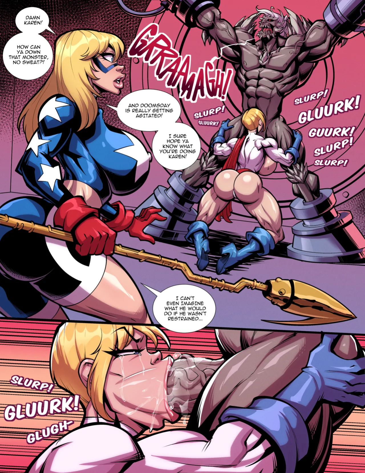[Fontez] Power Girl: Thank God it is Doomsday (DC Comics)