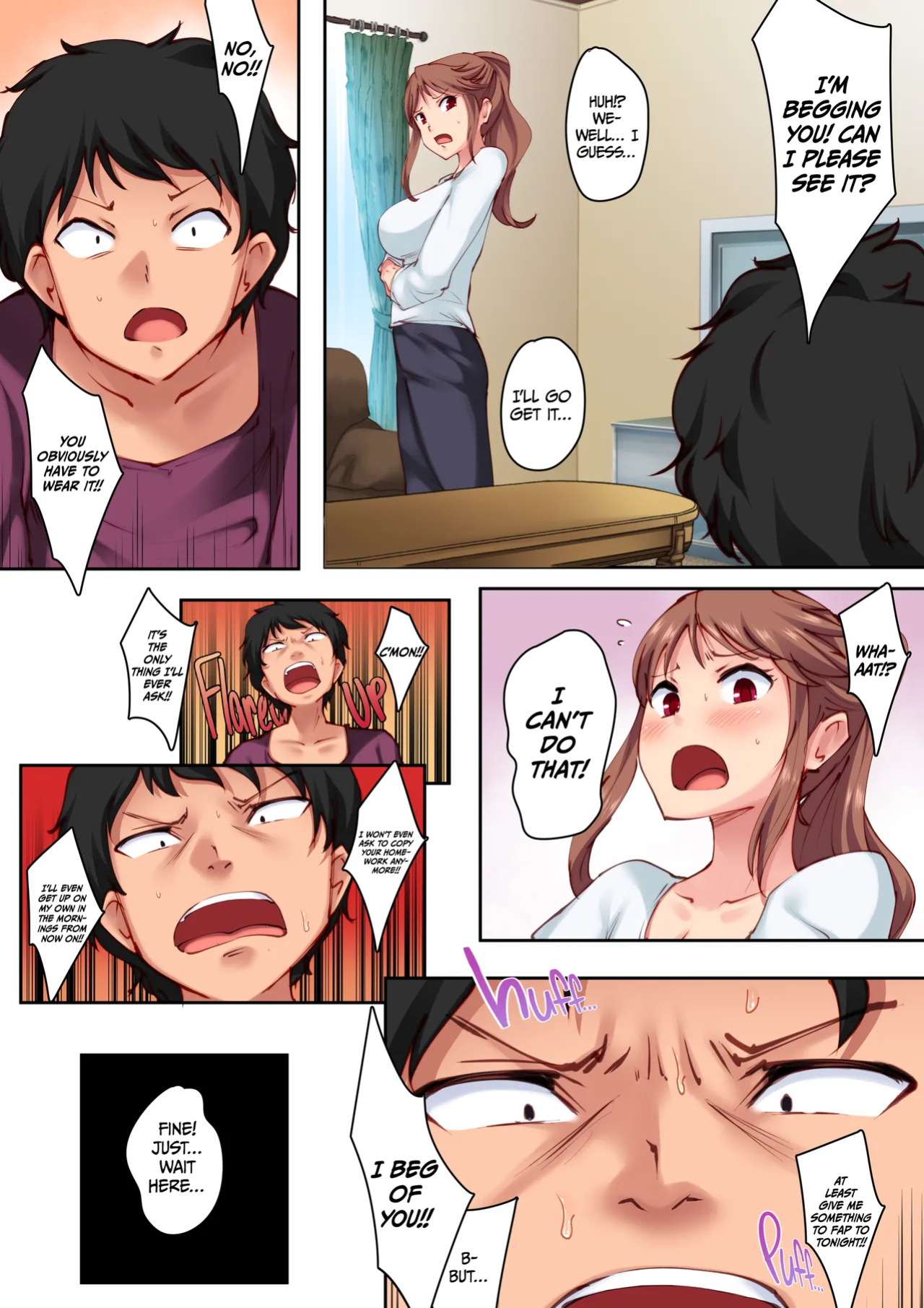 [Crimson CROWN (Matsuda Val)] Osananajimi ga Konnani Kimochi ii Nante | Home Alone Romp with my Childhood Friend