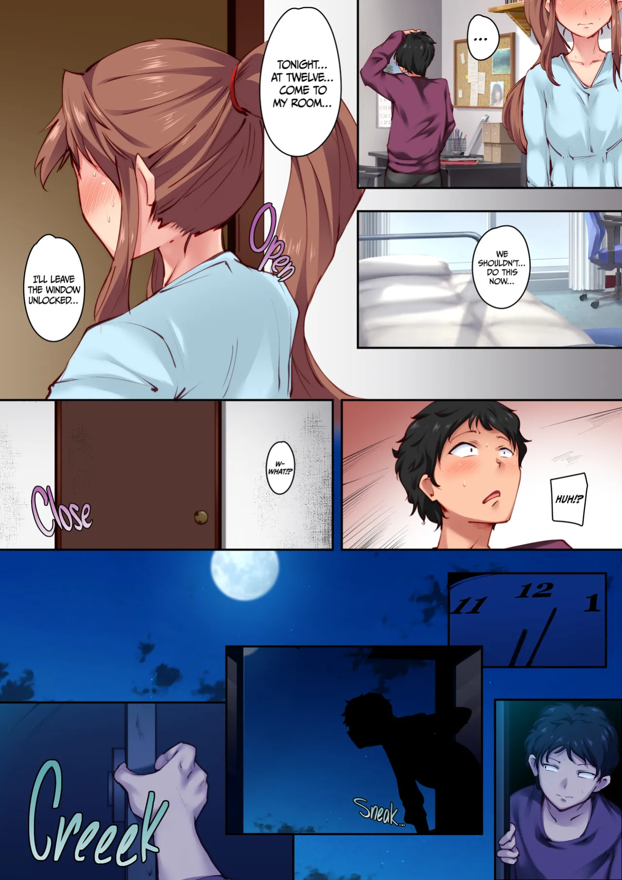 [Crimson CROWN (Matsuda Val)] Osananajimi ga Konnani Kimochi ii Nante | Home Alone Romp with my Childhood Friend