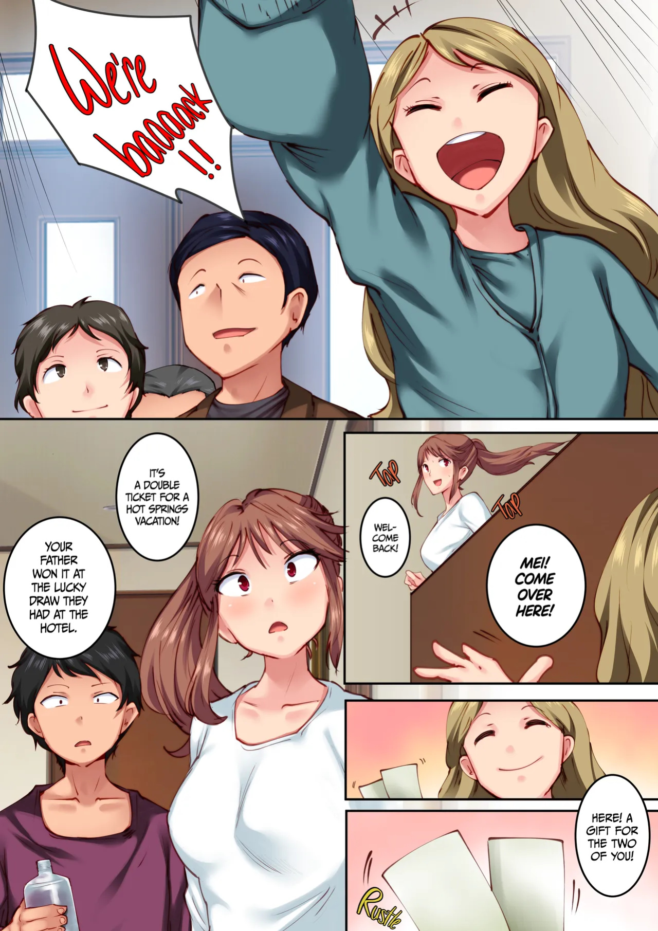 [Crimson CROWN (Matsuda Val)] Osananajimi ga Konnani Kimochi ii Nante | Home Alone Romp with my Childhood Friend