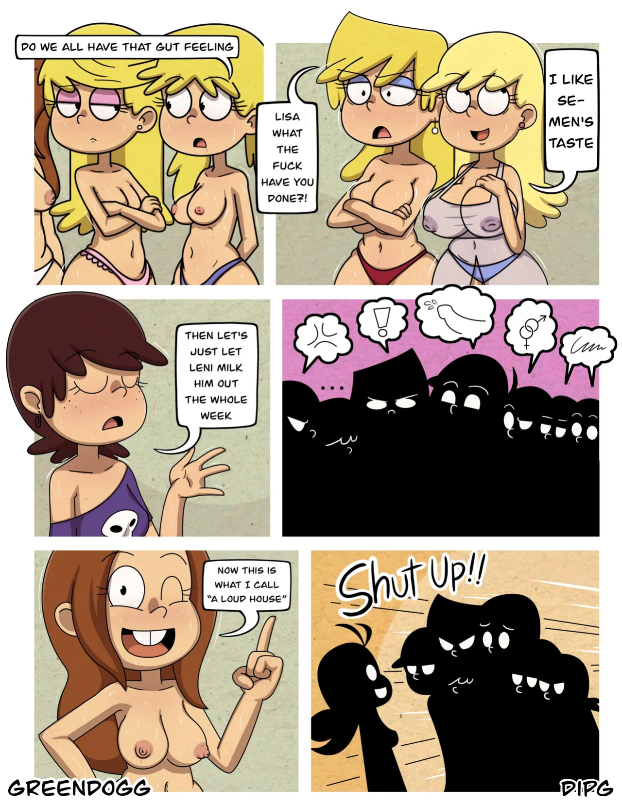 Sexual Instincts (The Loud House) - Greendogg
