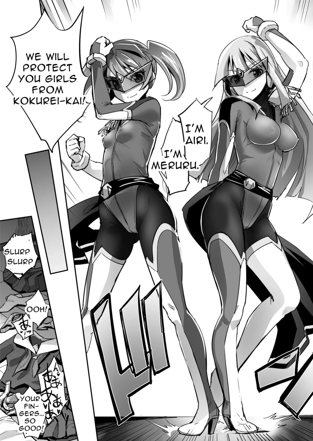 [No Future (Hashioto Ranki, SASAYUKi)] FlameFrost Duo TWIN CURELY ~Yuri Heroines Defeated By Dicks~ 1+2 (DLsite Translation)