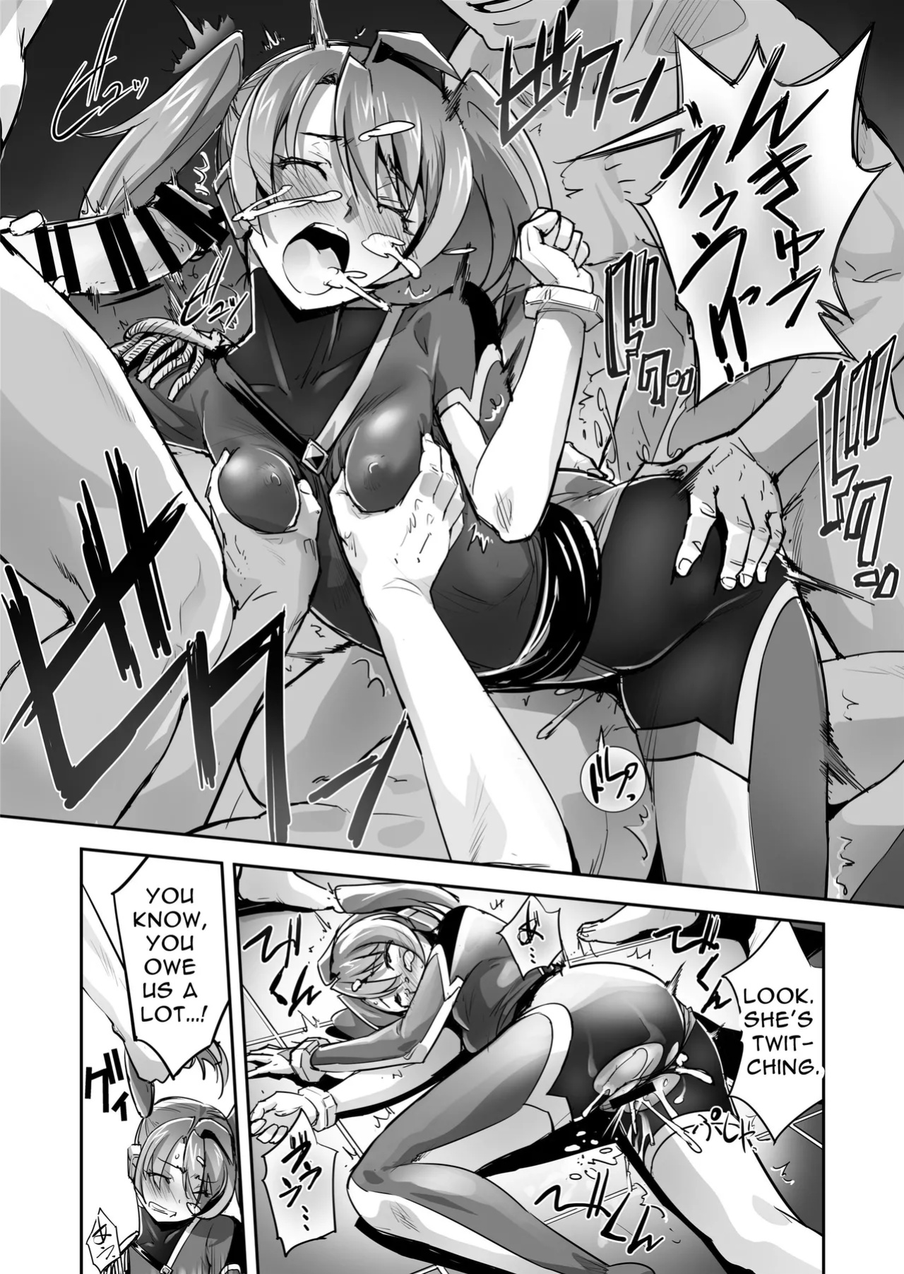 [No Future (Hashioto Ranki, SASAYUKi)] FlameFrost Duo TWIN CURELY ~Yuri Heroines Defeated By Dicks~ 1+2 (DLsite Translation)
