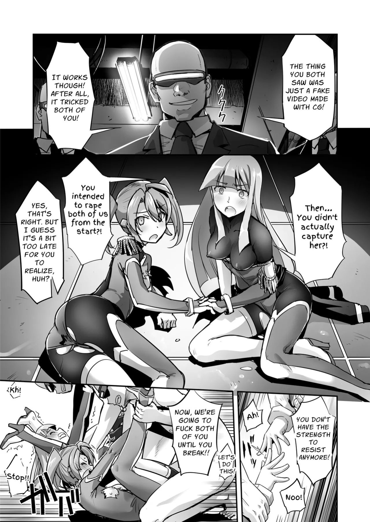 [No Future (Hashioto Ranki, SASAYUKi)] FlameFrost Duo TWIN CURELY ~Yuri Heroines Defeated By Dicks~ 1+2 (DLsite Translation)
