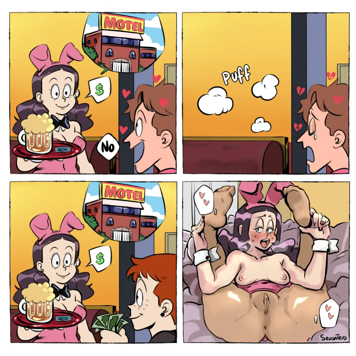 [Sevonteroo] Freaky Stories (Mini-Comics)