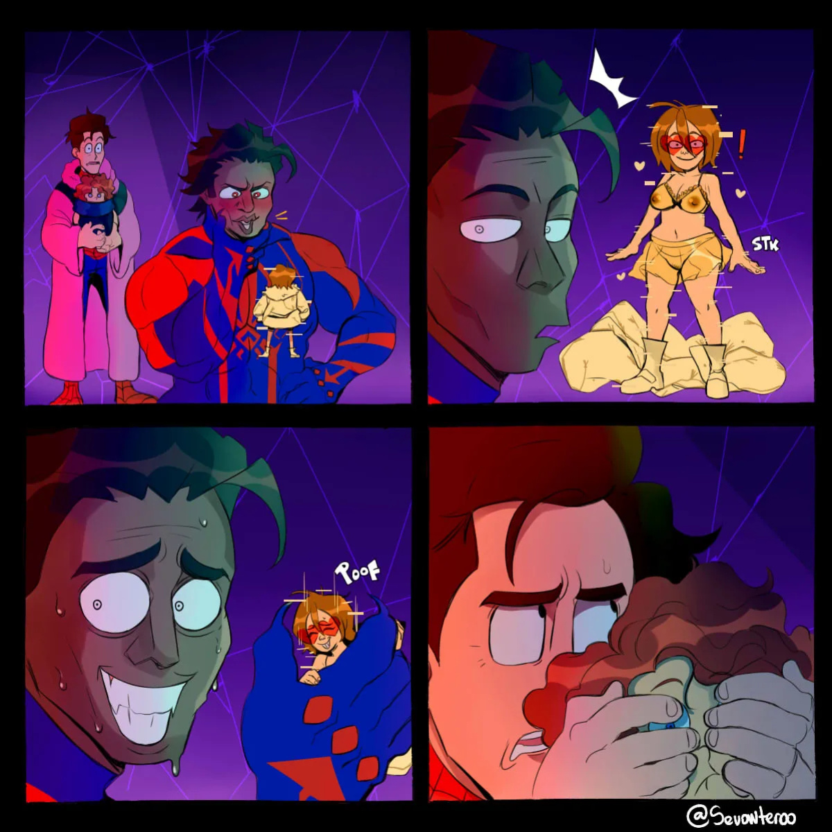 [Sevonteroo] Freaky Stories (Mini-Comics)