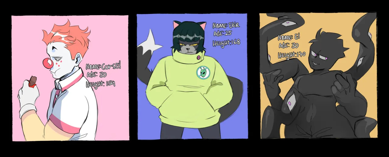 [Sevonteroo] Freaky Stories (Mini-Comics)