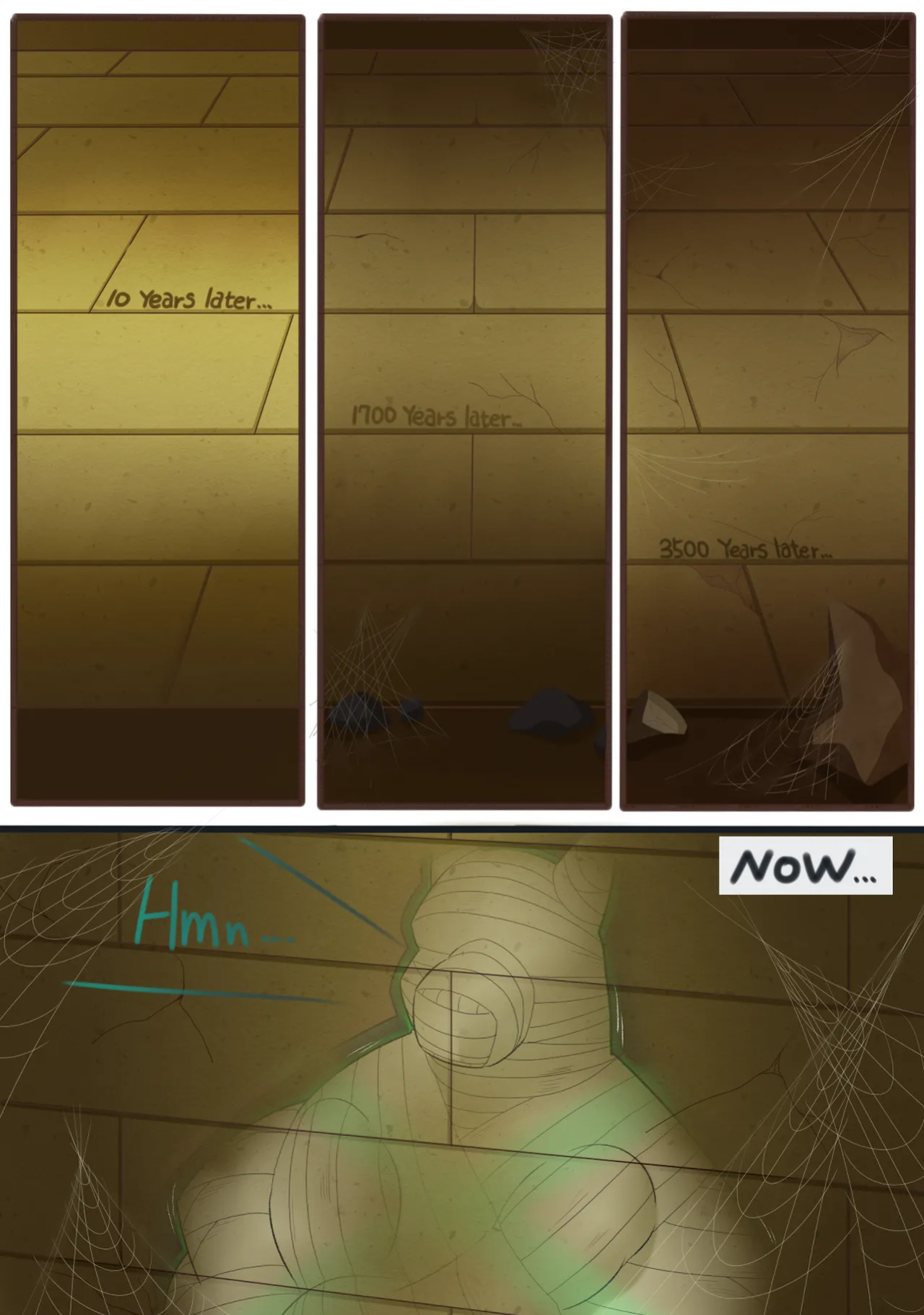 R.ryuu mummy comics