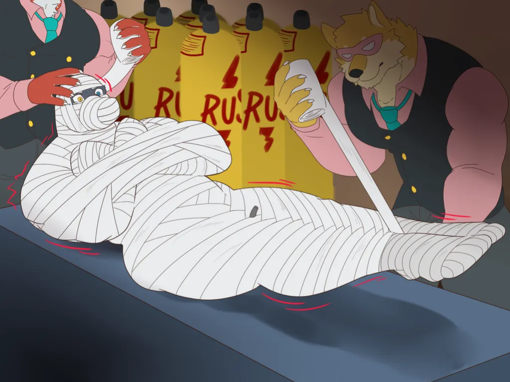 R.ryuu mummy comics