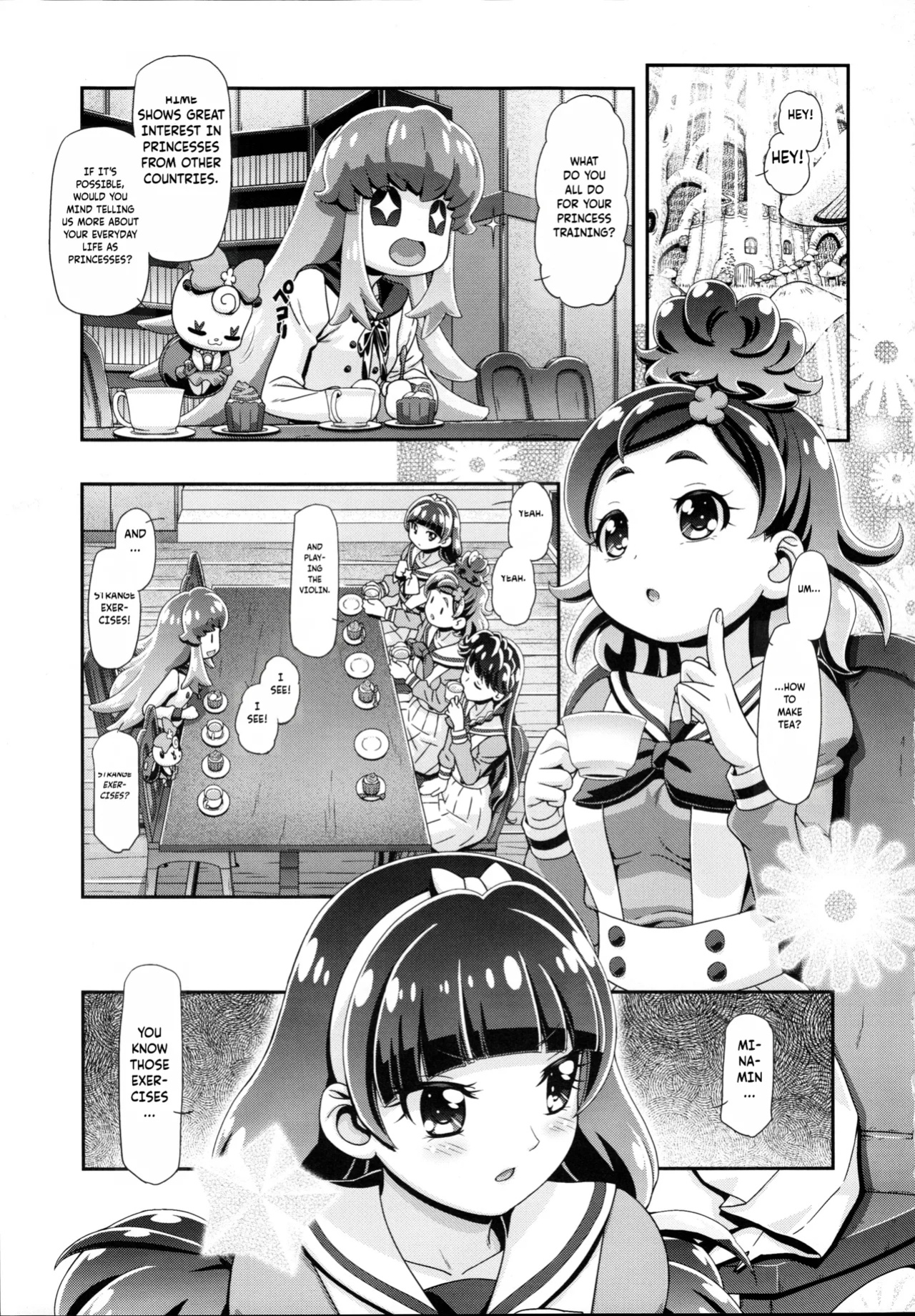 (C88) [Gambler Club (Kousaka Jun)] Princess PuniCure (Go! Princess PreCure) | Magical Girl Futanari Defeat [Fallen Games]