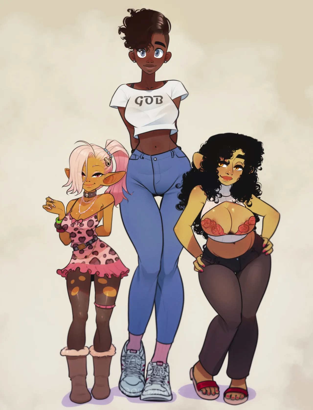 [OrcBarbies] A Special Gobbo College Comic: Erika's First Day