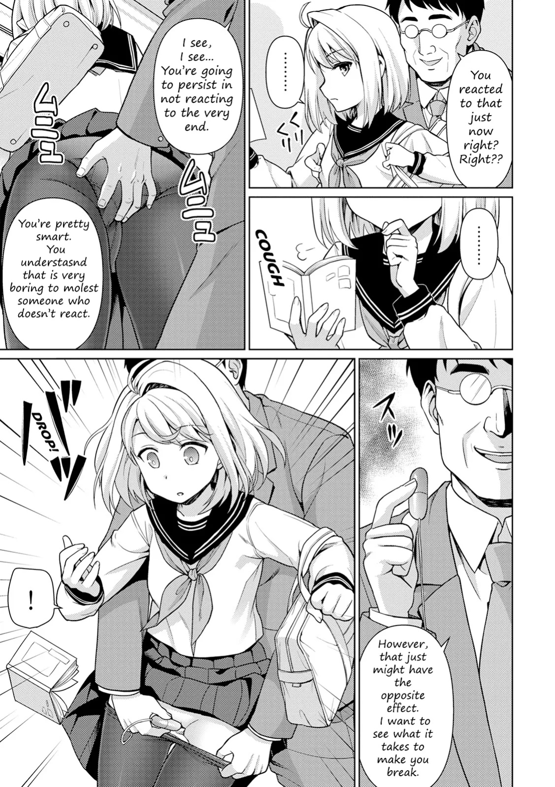 [F Taku (Anma)] Mukuchi Shoujo no Chikan Higai - ALL CHAPTERS