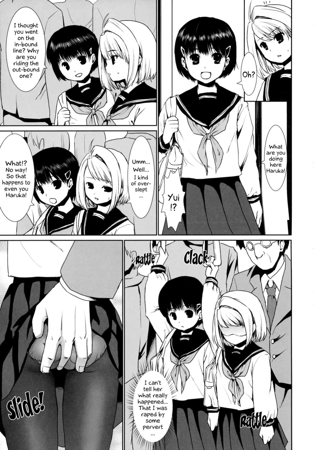 [F Taku (Anma)] Mukuchi Shoujo no Chikan Higai - ALL CHAPTERS