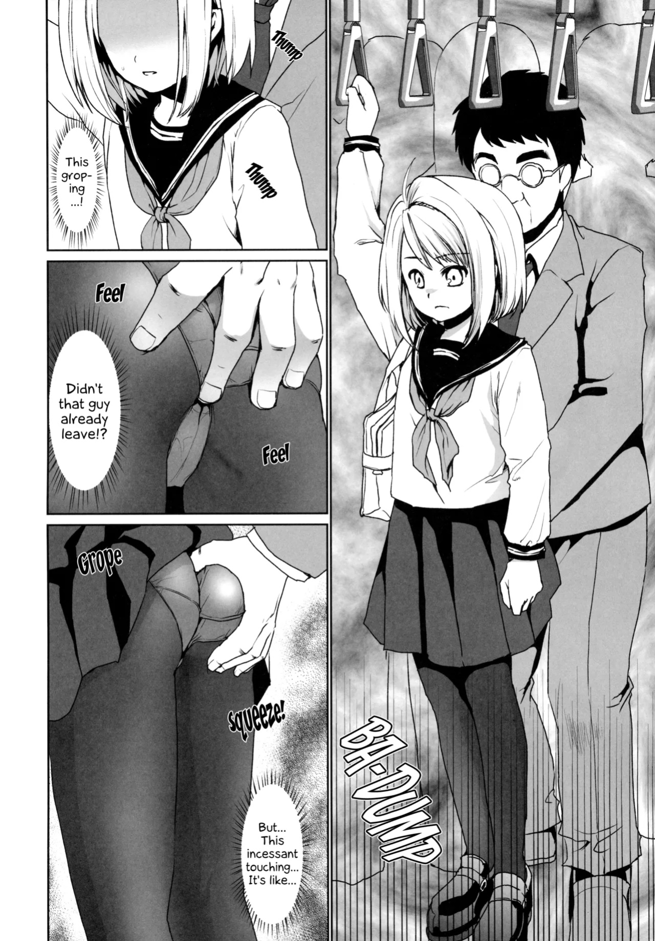 [F Taku (Anma)] Mukuchi Shoujo no Chikan Higai - ALL CHAPTERS