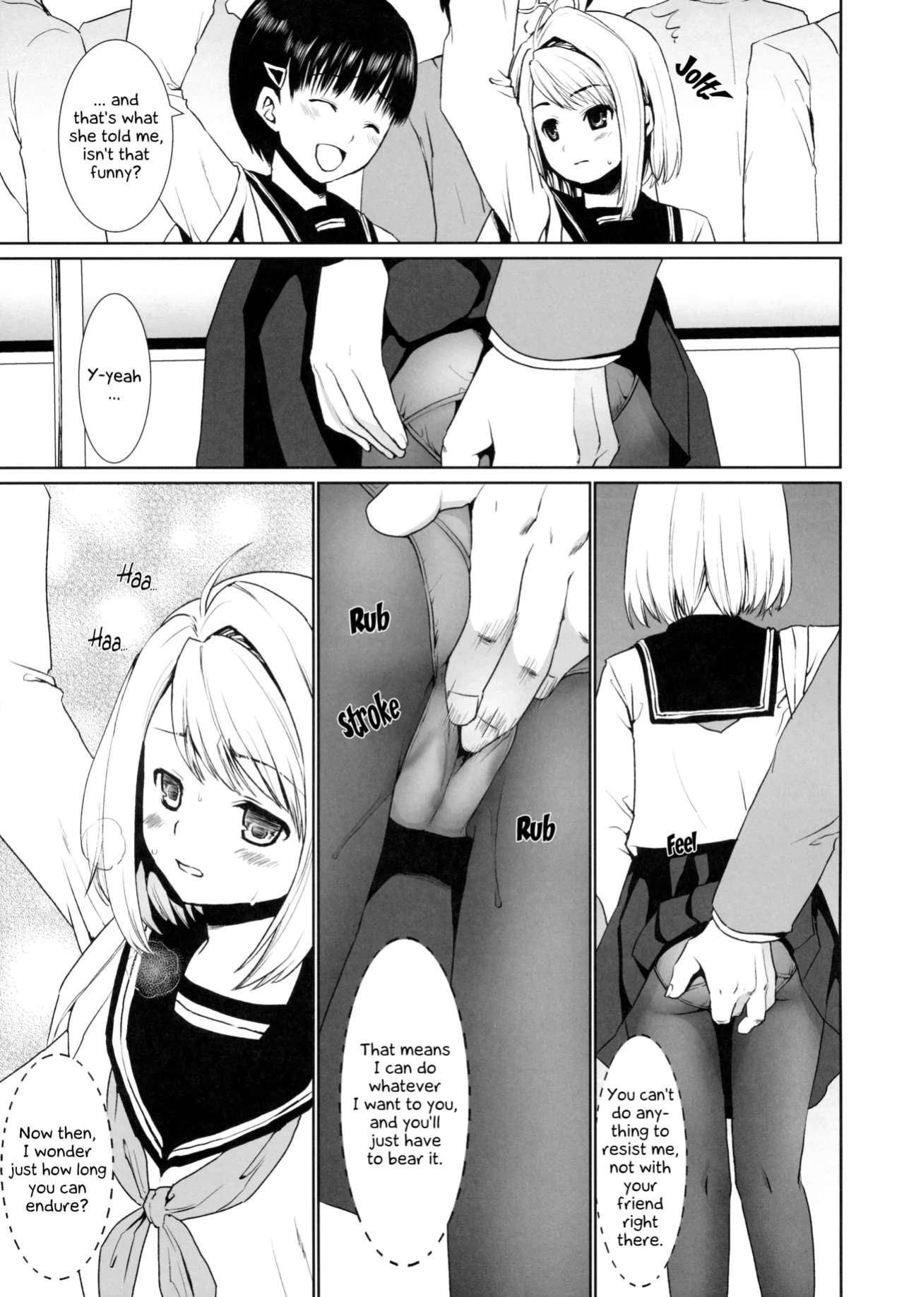 [F Taku (Anma)] Mukuchi Shoujo no Chikan Higai - ALL CHAPTERS