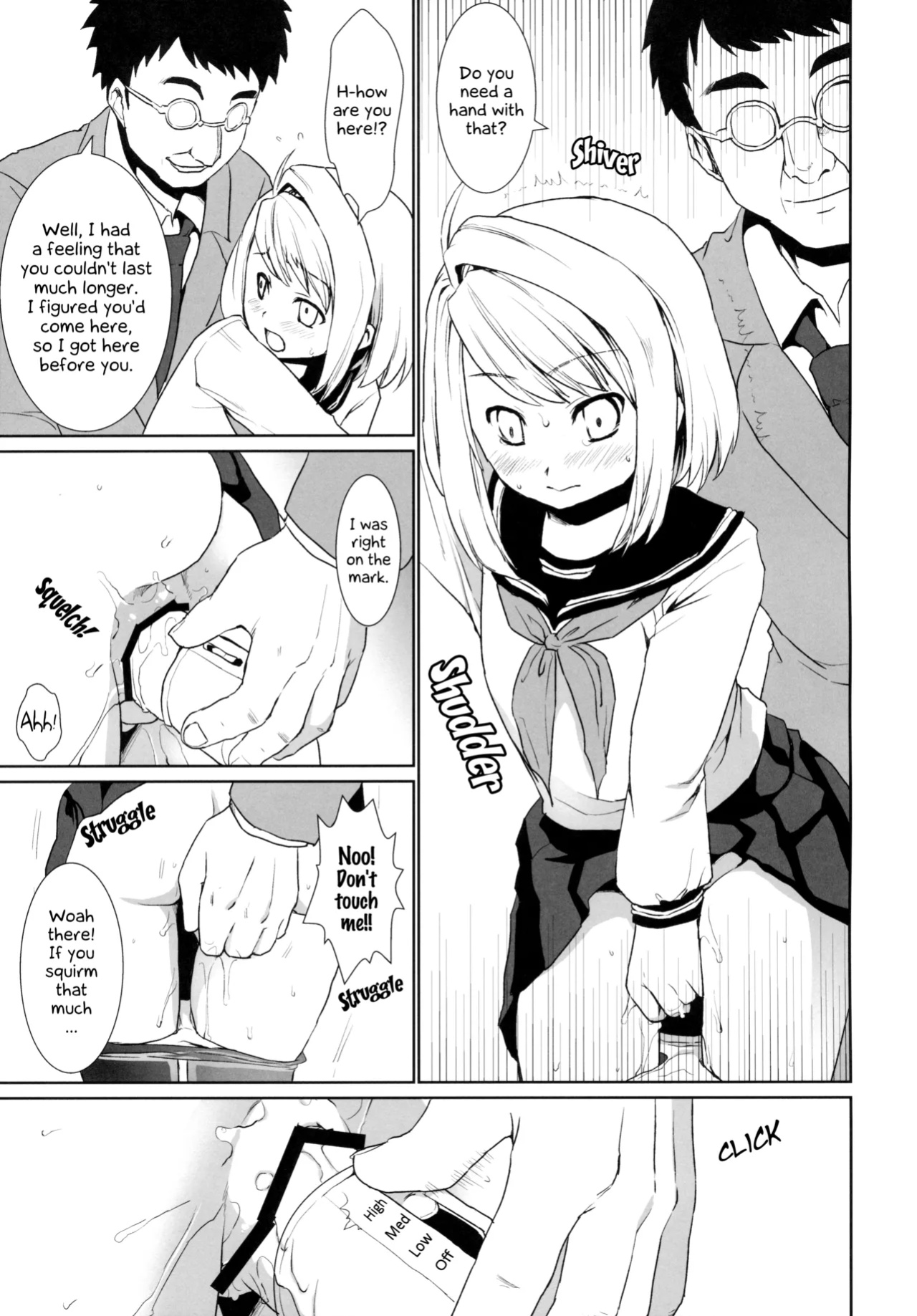 [F Taku (Anma)] Mukuchi Shoujo no Chikan Higai - ALL CHAPTERS