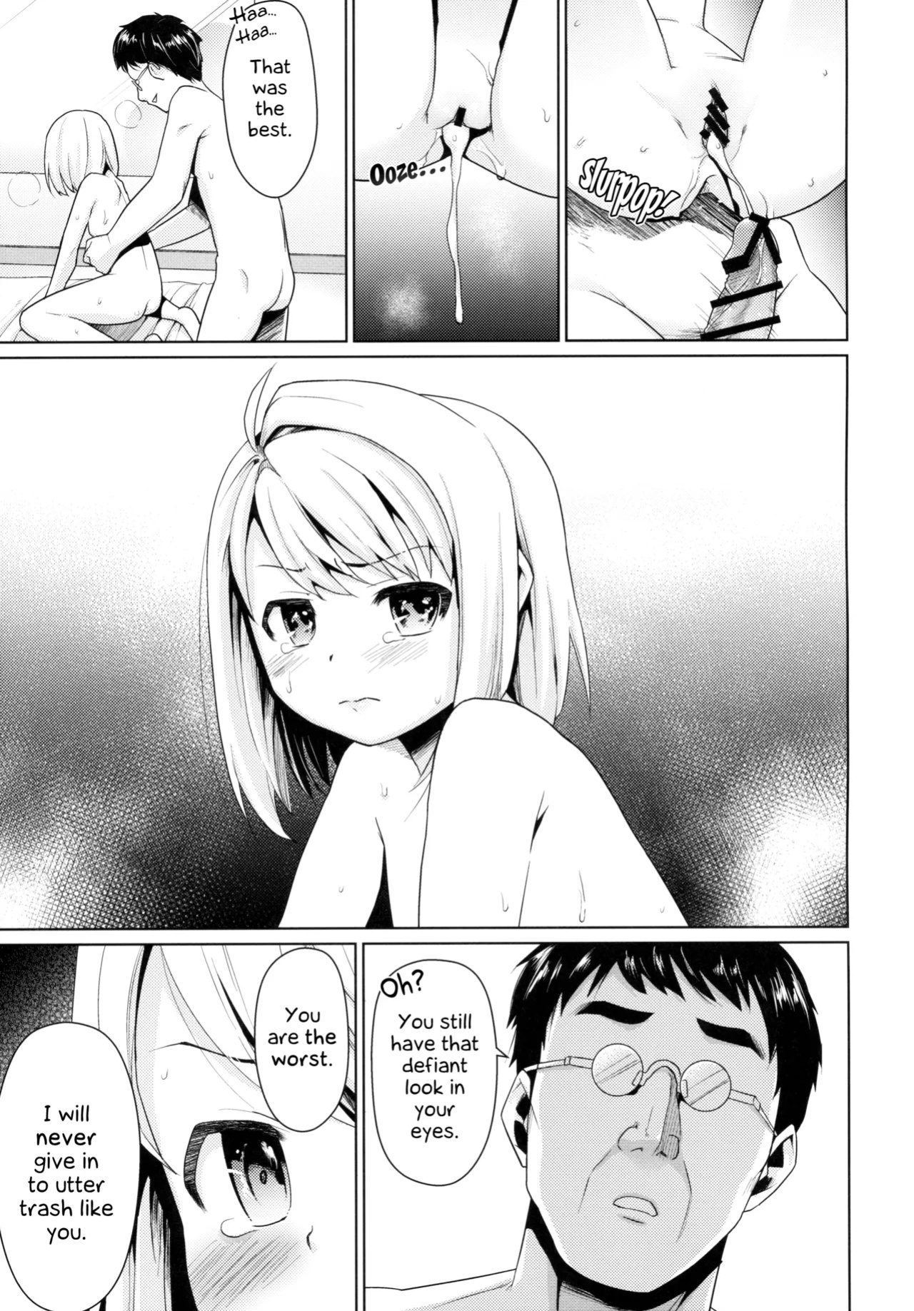 [F Taku (Anma)] Mukuchi Shoujo no Chikan Higai - ALL CHAPTERS