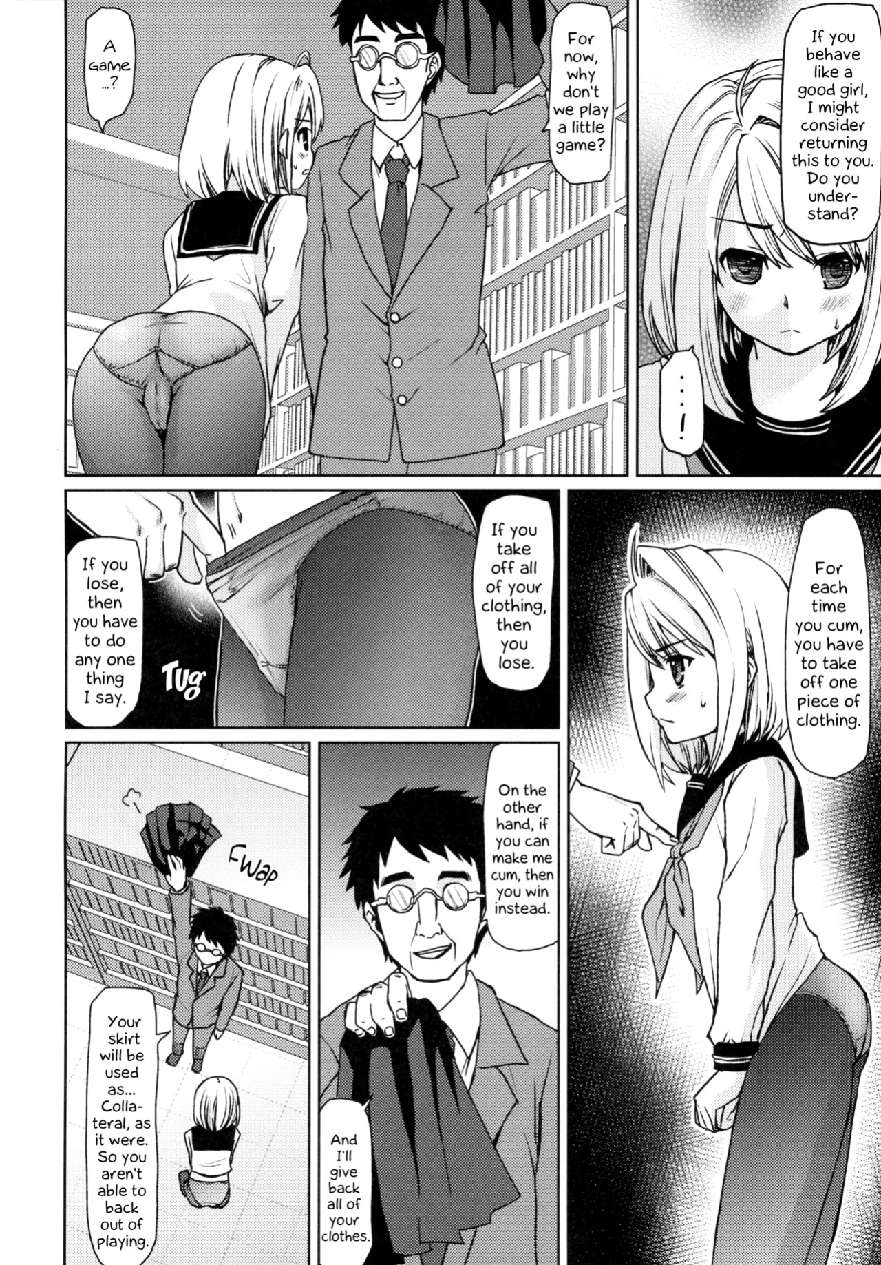 [F Taku (Anma)] Mukuchi Shoujo no Chikan Higai - ALL CHAPTERS